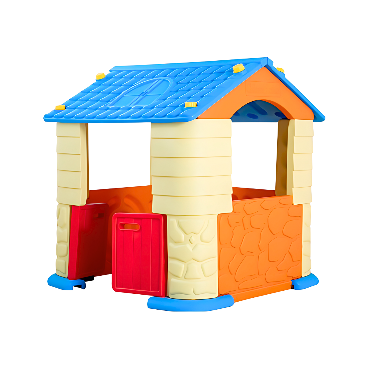 บ้านของเล่น บ้านสุขสันต์สีฟ้า Play House Happy House Light Blue