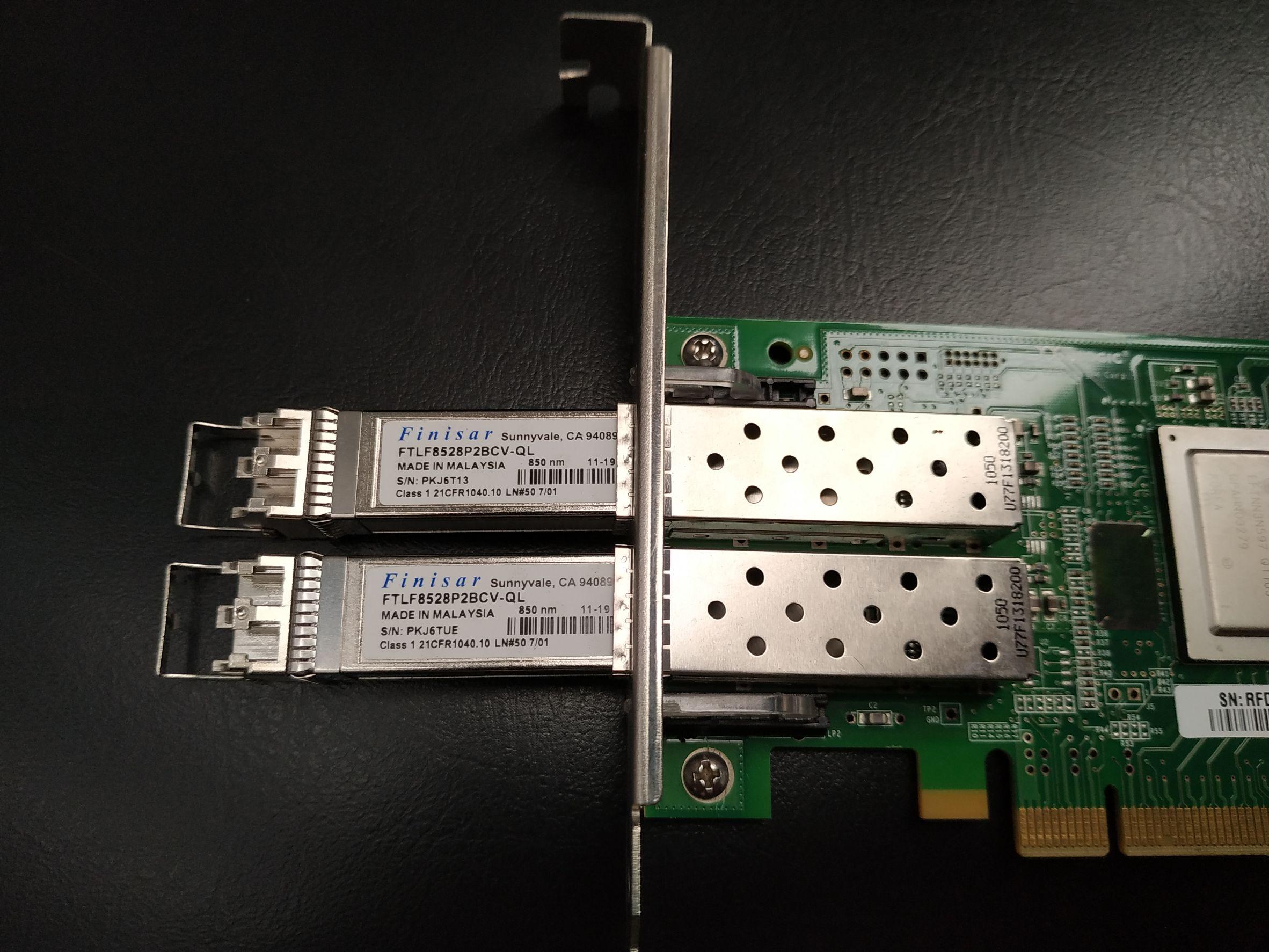 QLogic Qle2562-del Px2810403-25h Dual Port 8gb PCIe 8x Fiber Card