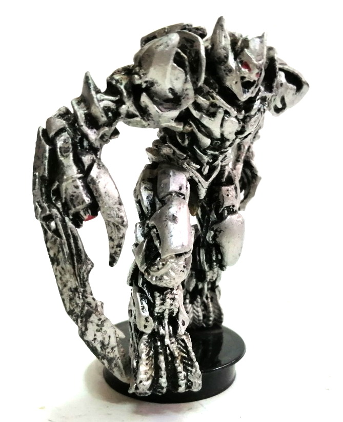 ฝาท๊อปเปอร์ ฟิกเกอร์ทรานฟอร์มเมอร์ ตัวหัวหน้าฝ่าย ดีเซฟติคอน เมกะตรอน ขนาดสูง 8.5 ซม. ทำสีสำเร็จ สภาพเก็บสะสม