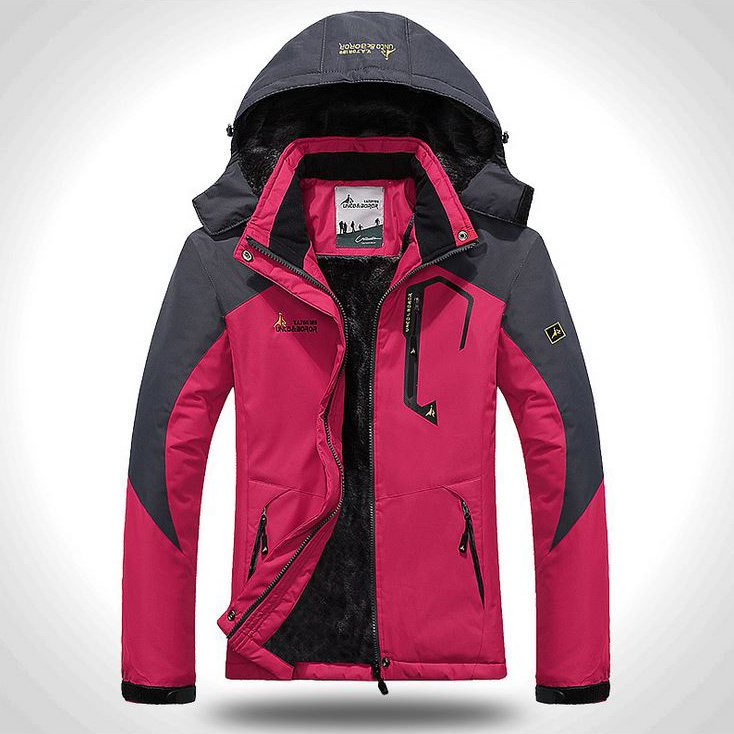 Outdoor Jacket เสื้อกันหนาวติดลบ กันหิมะ ซับขน ฮู้ดถอดได้ (10145MM)