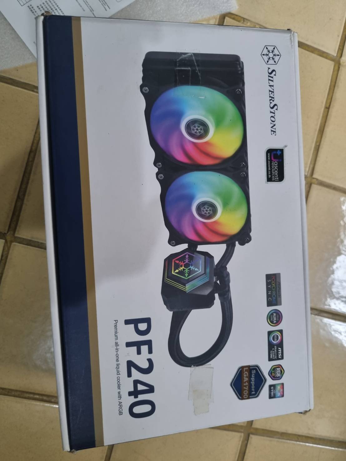 CPU LIQUID COOLER (ระบบระบายความร้อนด้วยน้ำ) SILVERSTONE PF240 ของใหม่