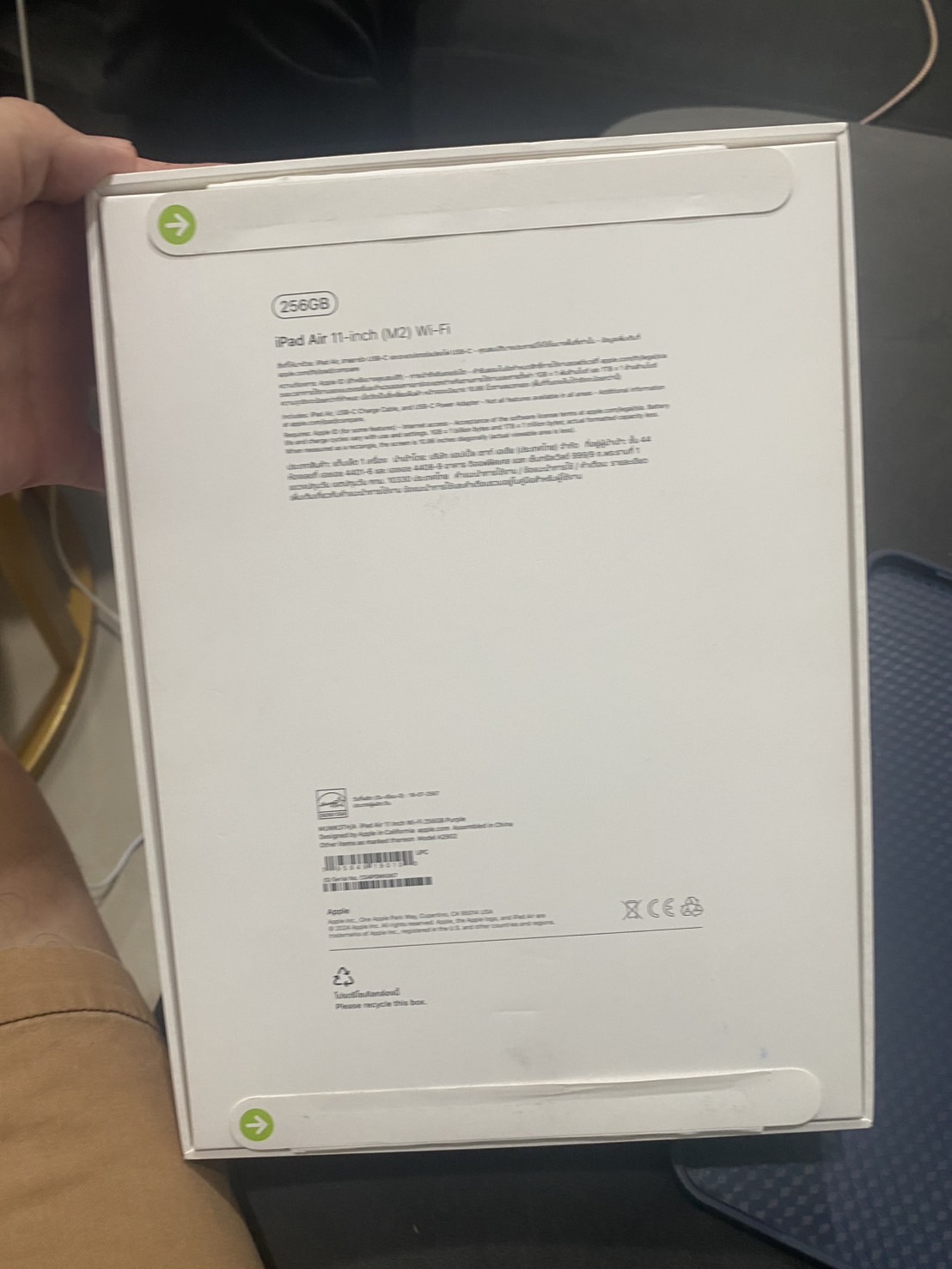ipad air 6 M2 ครบกล่อง ราคาดี 256 GB