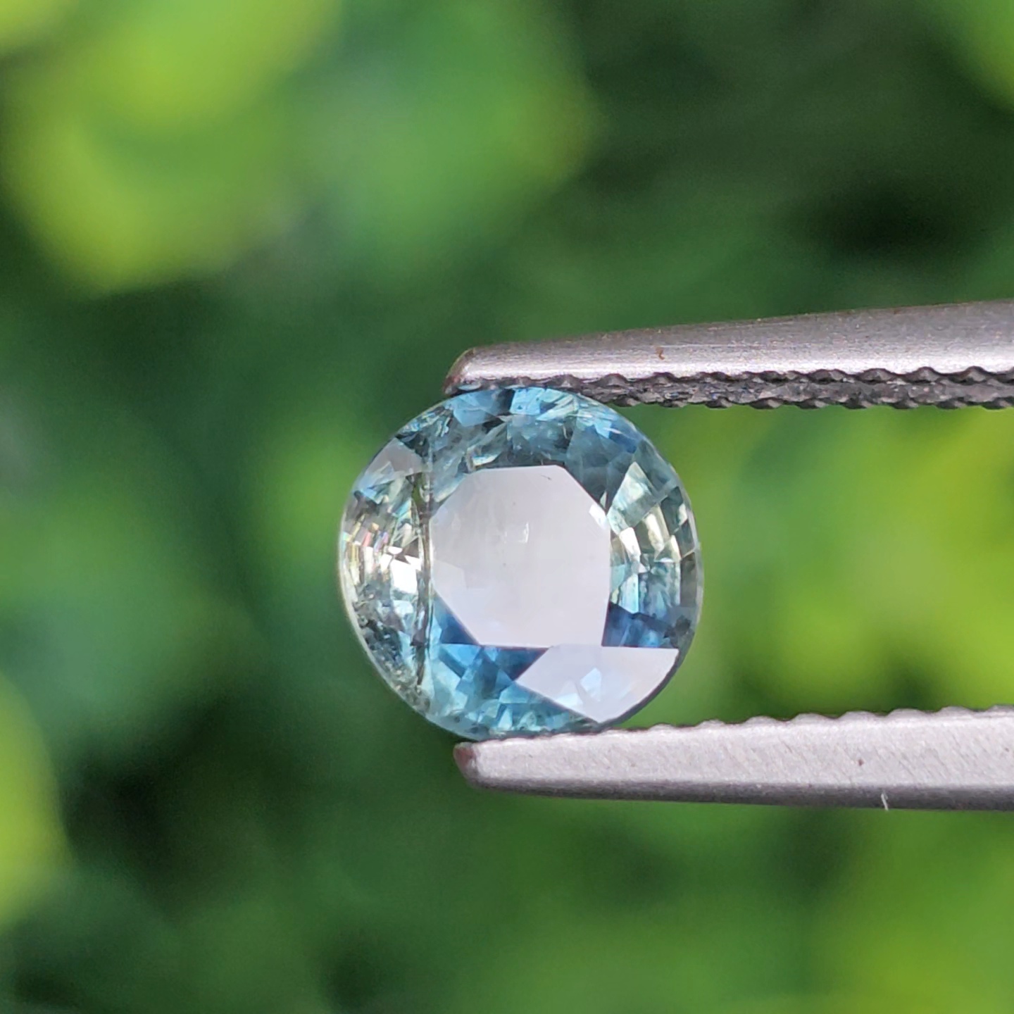 พลอย ไพลิน blue sapphire 1.22 กะรัต (Cts.) พลอยแท้ อัญมณีมงคลประจําวันเกิด เครื่องประดับพลอย