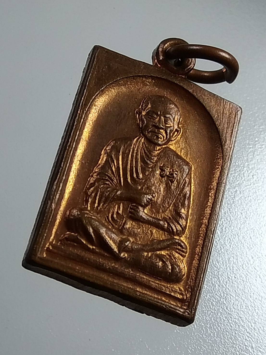 A1728 เหรียญสมเด็จโต ที่ระลึกงานประจำปีวัดอินทร์ จ.กรุงเทพฯ ปี2535