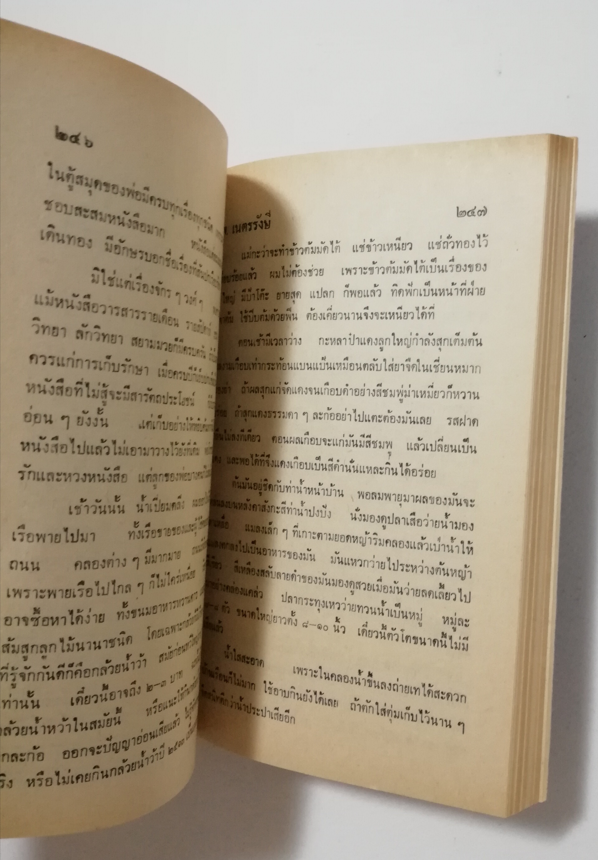 หนังสือเก่า นิยายเชิงอัตชีวประวัติของ พ.เนตรรังษี "หนุ่มนักเรียน" พร้อมภาพประกอบในเล่ม ปีที่พิพม์ ตุลาคม 2526 **มีตำหนิตามภาพ