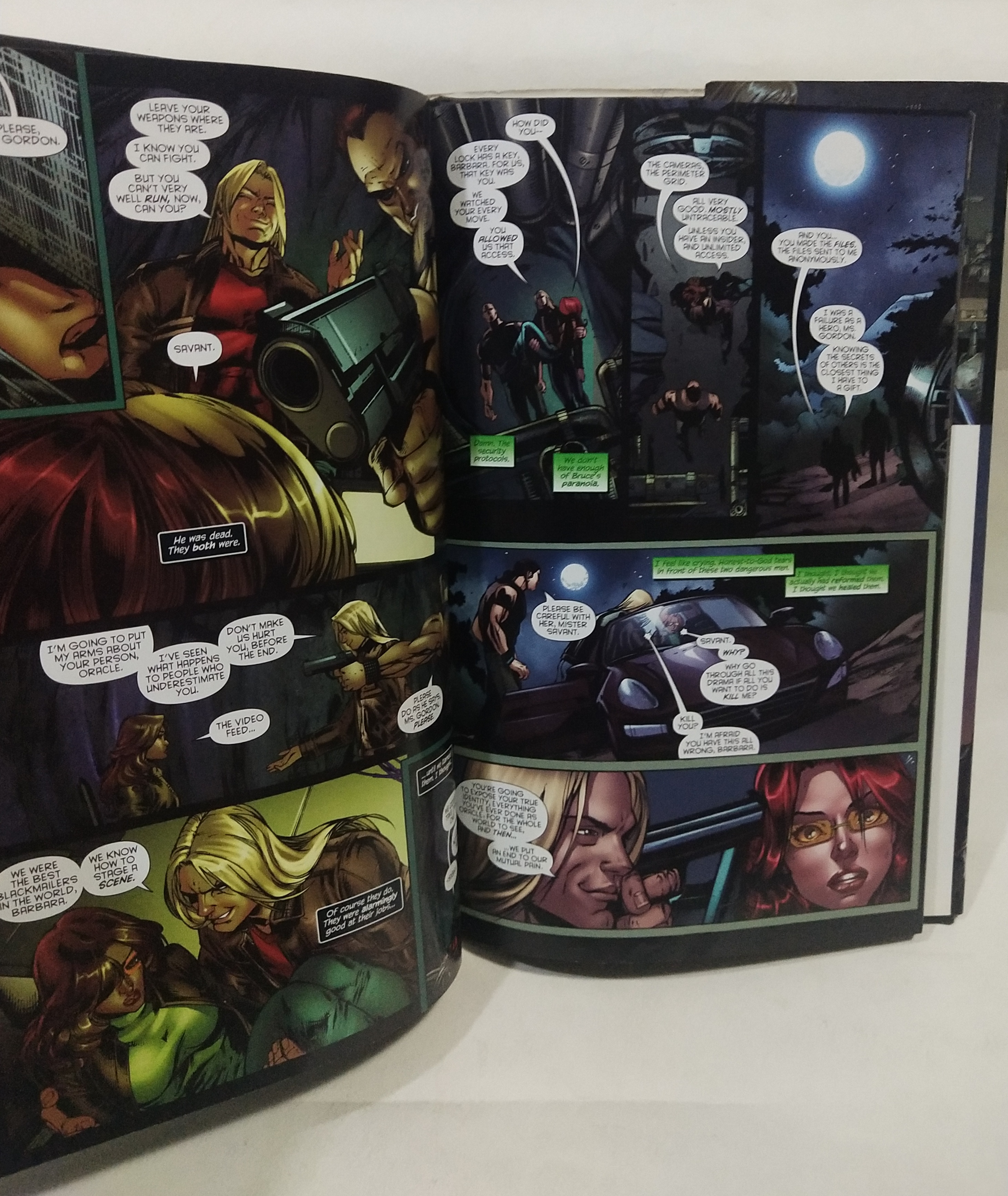 มือ2,หนังสือภาพสีการ์ตูนค่ายดีซีคอมิคส์ เบิร์ดออฟเพรย์ Bird_of_Prey ฉบับภาษาอังกฤษ หนังสือปกแข็ง มีปกนอก สภาพดี