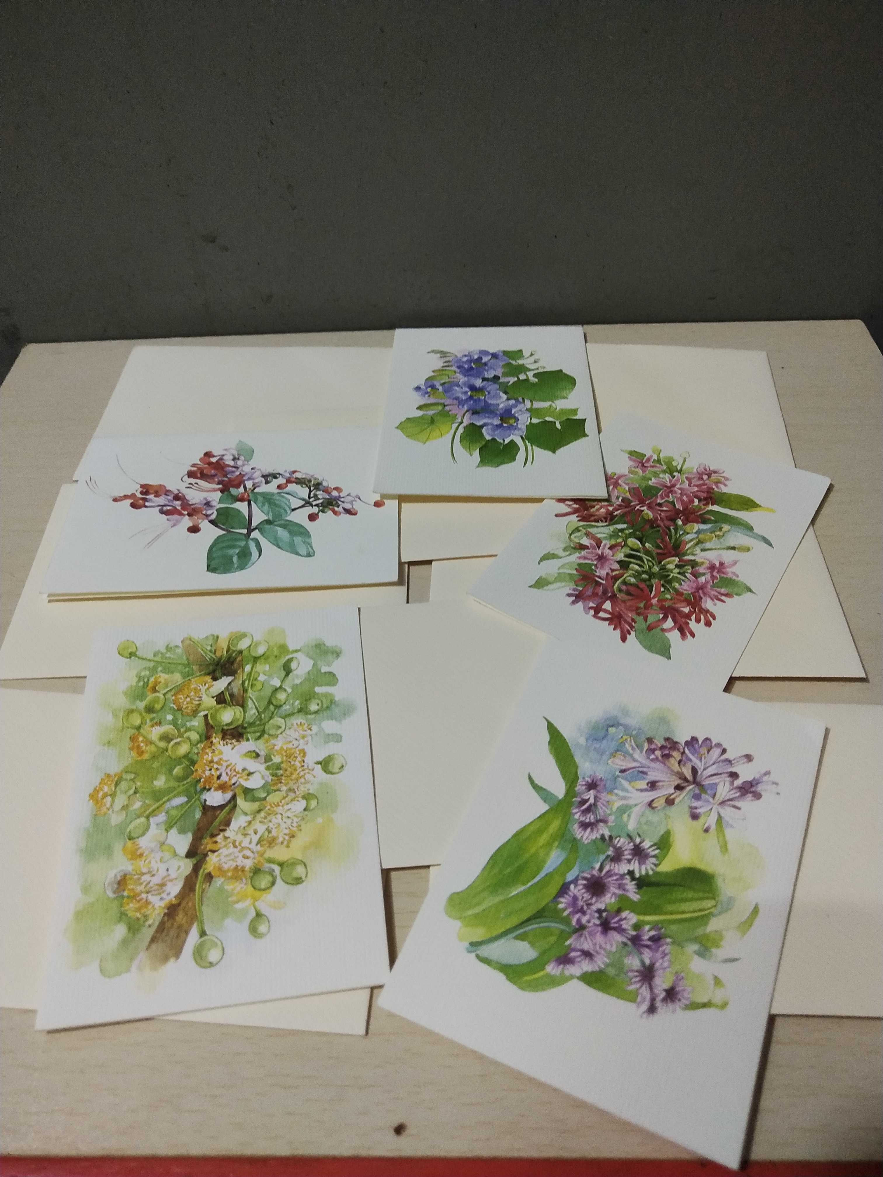 มีหลายภาพ ,เก่าเก็บ สคส การ์ด ภาพดอกไม้นานาชนิด (ราคาใบละ) ผลงานจาก มูลนิธิสายใจไทย ขนาดประมาณ 10*6.8 ซม. เป็นการ์เปล่า ไม่มีคำอวยพรด้านใน พร้อมซอง