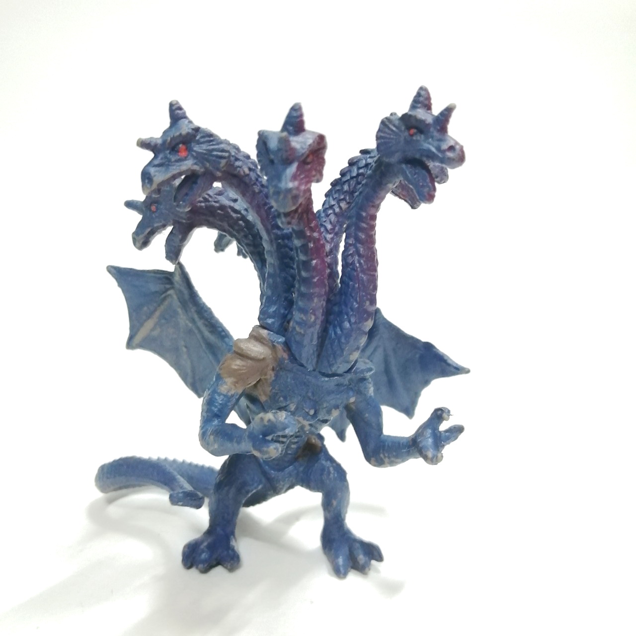 ฟิกเกอร์ยางตัน 3 นิ้ว มังกร5หัว (ตัวที่2 บ่าเทา)งานเก่า มือสองสภาพดีมีรอยบ้าง