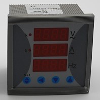 220Vac 1 เฟส มัลติโวลต์มิเตอร์ดิจิตอล (72x72)