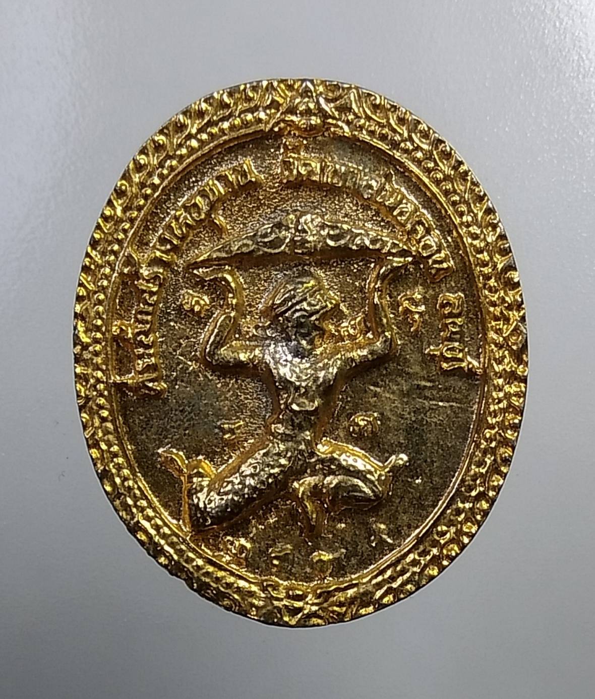 A735 หลวงพ่อบุญมี วัดเขาสมอคอน จ.ลพบุรี ที่ระลึกสร้างหนุมาน ปี2538