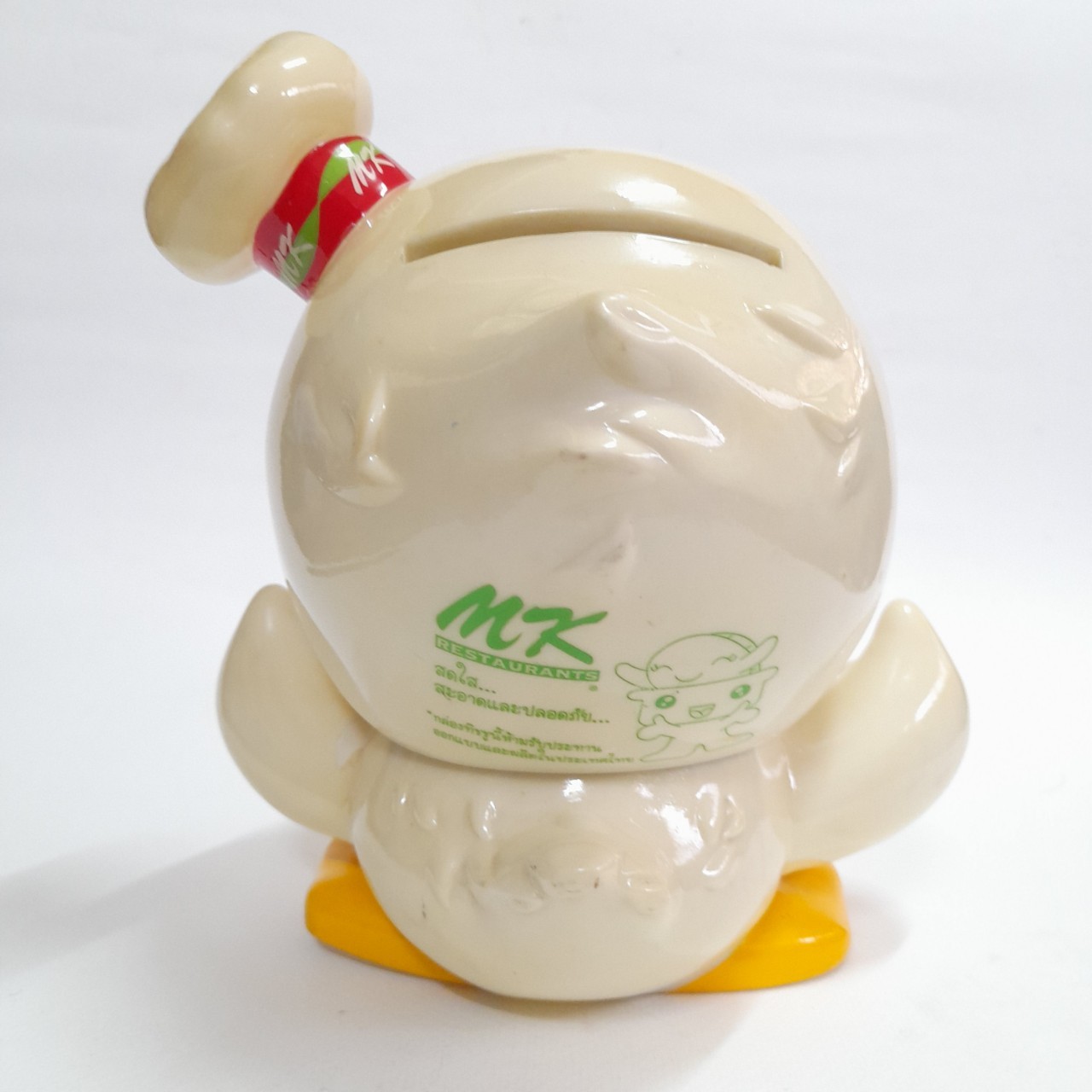 ซอฟแข็ง พรีเมี่ยมMkสุกี้ เป็ดเอ็มเคสุกี้MK(1) งานเก่าสภาพสะสม สภาพดีมีรอยบ้างขนาดใหญ่หนักแข็ง ขนาดตามรูป แยกหัวได้