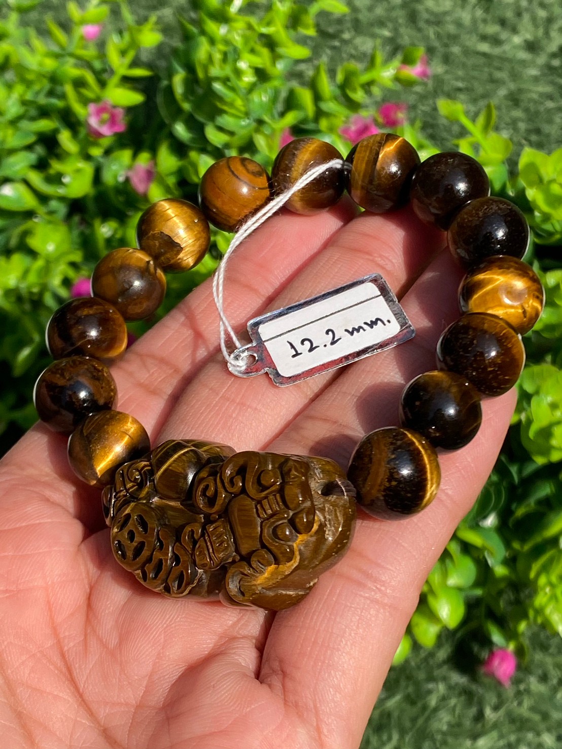 กำไลพลอยแท้ ไทเกอร์อาย Tiger eye Bracelet