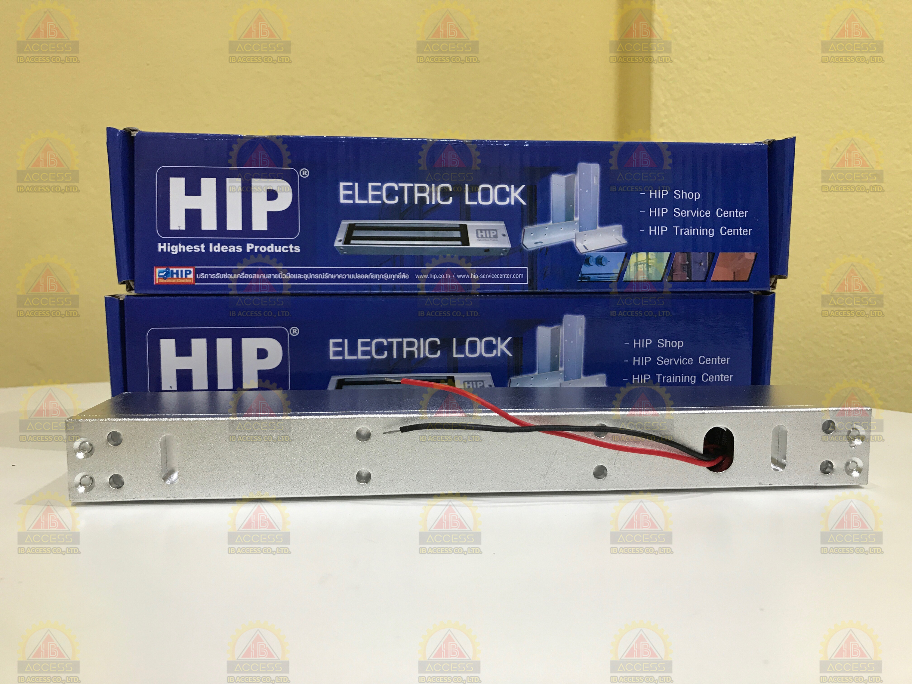 Magnetic Lock 600lbs. พร้อม LZ Bracket ยี่ห้อ HIP