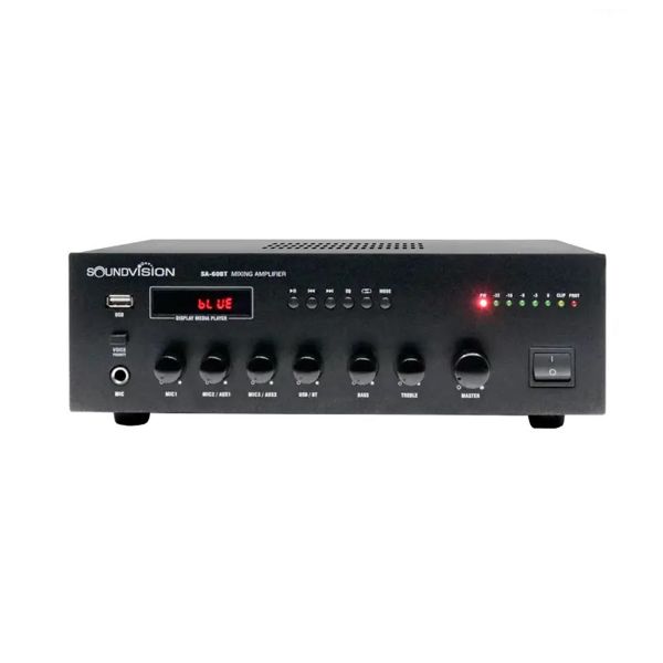 Soundvision SA60BT มิกเซอร์แอมป์ 60 วัตต์ มีฟังก์ชั่น USB ,BLUETOOTH
