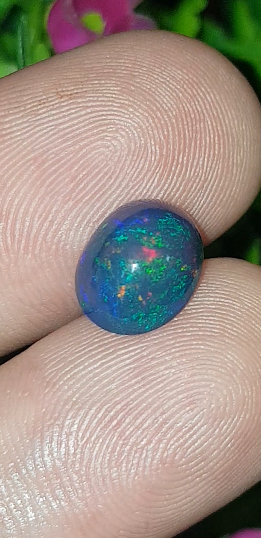 พลอย โอปอล Opal 2.05 กะรัต (Cts.) พลอยแท้ อัญมณีมงคลประจําวันเกิด เครื่องประดับพลอย