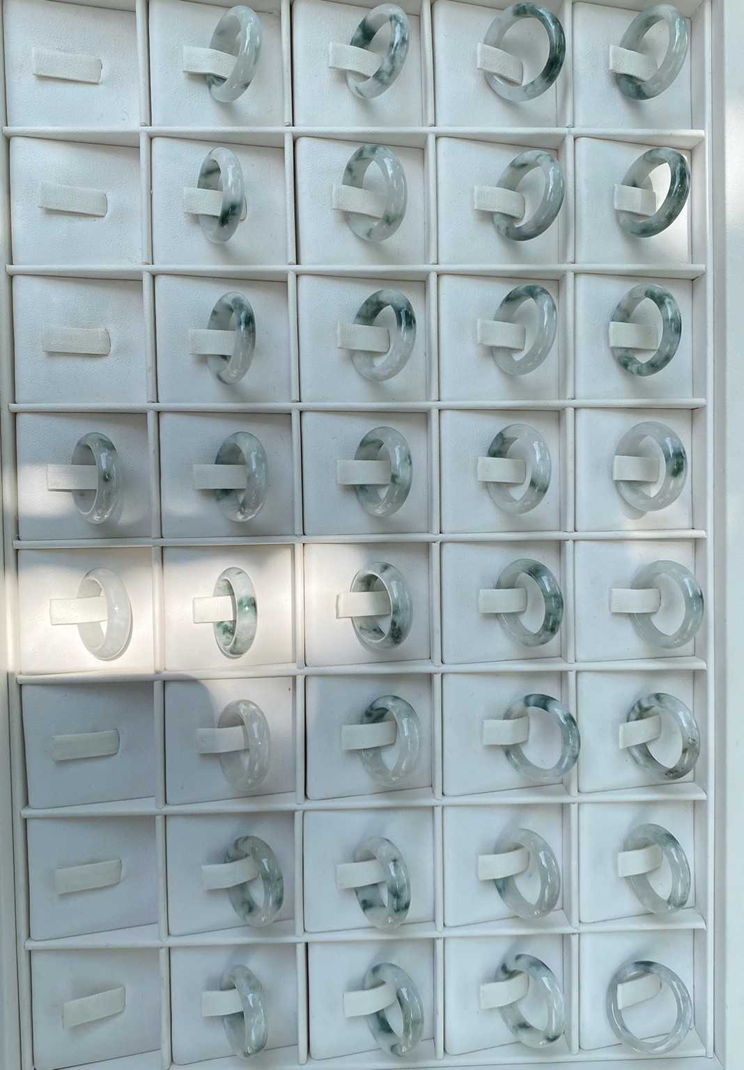 แหวนหยก (jadeite) Size 54 หยก พม่า แท้ (Myanmar Jade) Type A