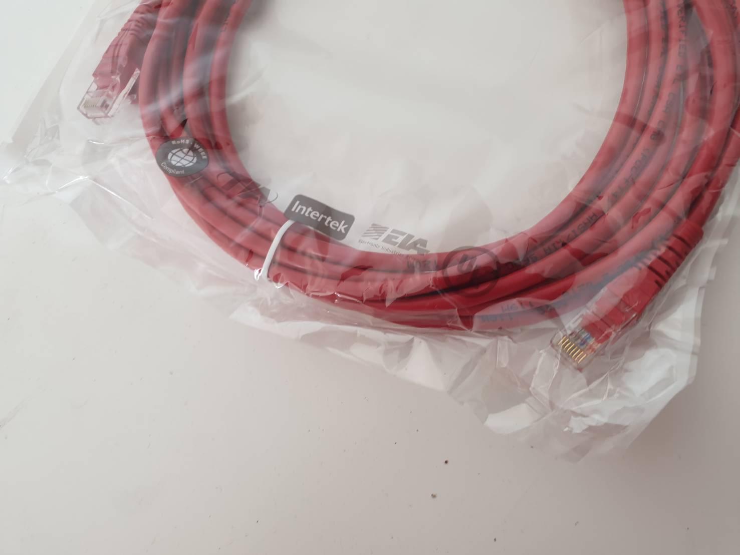 CAT 5E UTP PATCH CORD 5 M RED