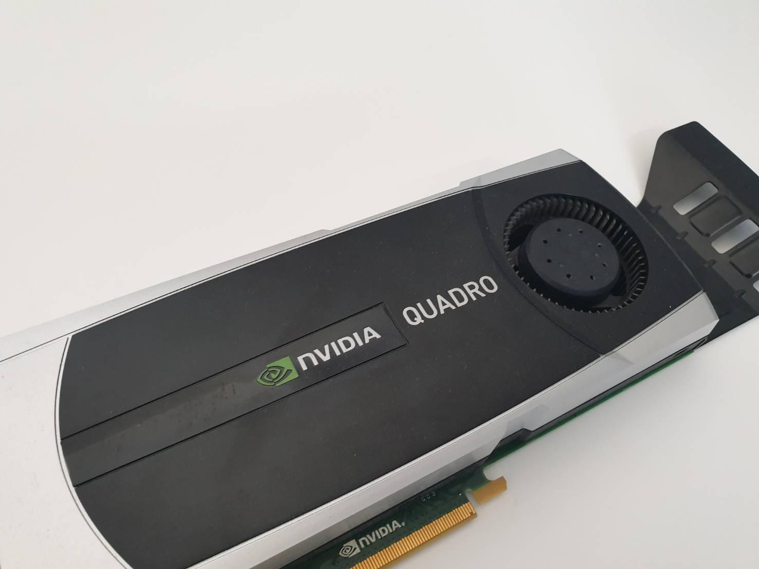 NVidia Quadro 5000 2.5GB GDDR5 320-bit PCI-E Professional Video Graphics Card