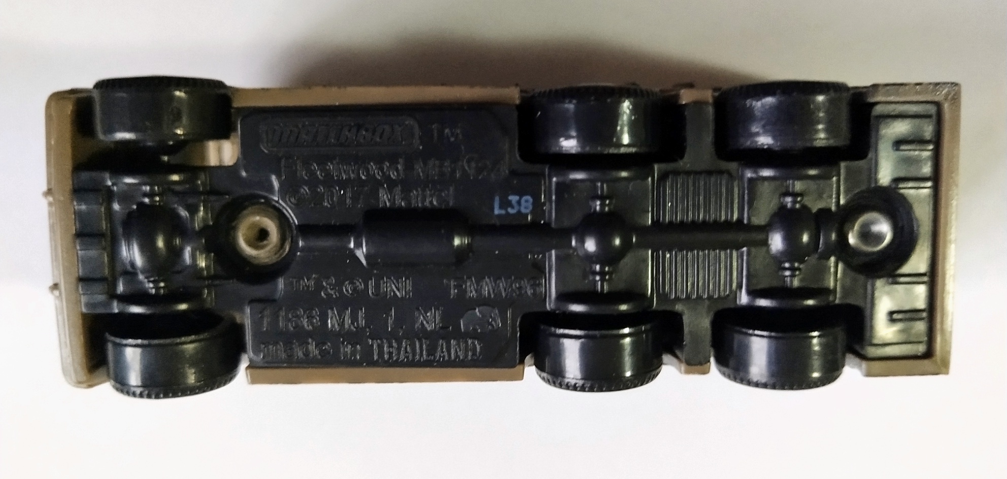 ของเล่น ของสะสม**ไม่มีแพ็ค รถเหล็ก รภบรทุก 6 ล้อ Die cast 6-wheel truck, Matchbox, แม็ทบ๊อก