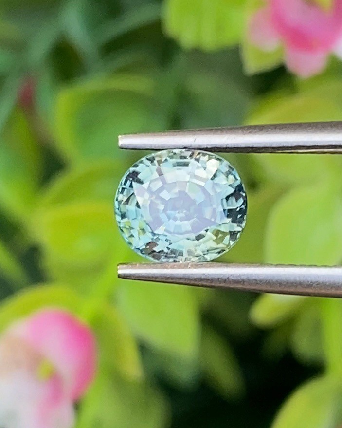 พลอย เพทาย (Zircon) 1.75 กะรัต (Cts.) พลอยแท้ อัญมณีมงคลประจําวันเกิด เครื่องประดับพลอย