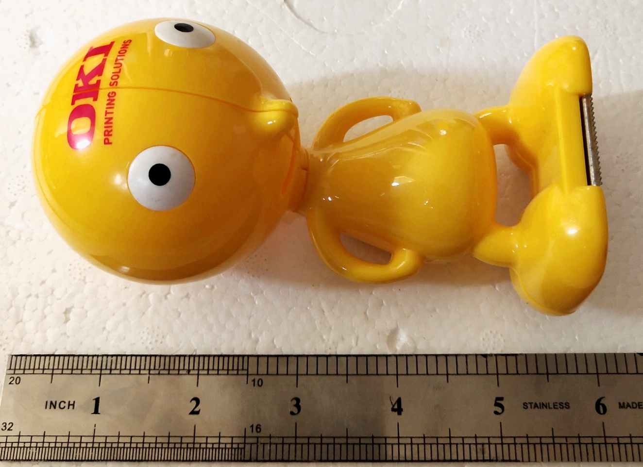 ของสะสม ตุ๊กตาใส่ สก๊อตเทป มาสคอต OKI printing solutions สภาพใหม่ ยังใช้งานได้ดี