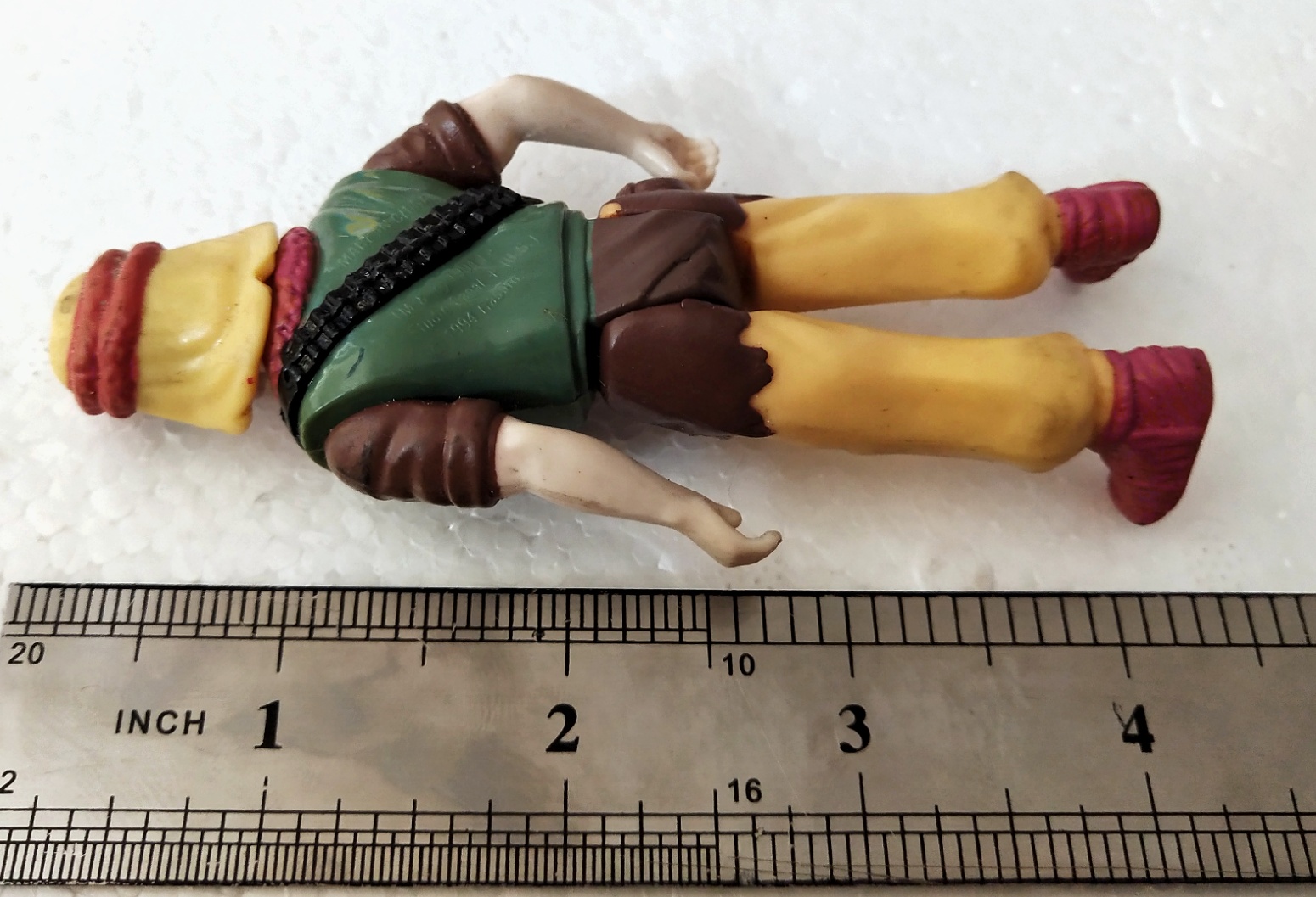 ของเล่น ของสะสม แอคชั่น ฟิกเกอร์ สูงราว 4 นิ้ว จากภาพยนตร์เรื่อง star gate ทำสีสำเร็จ ถอดหมวกได้