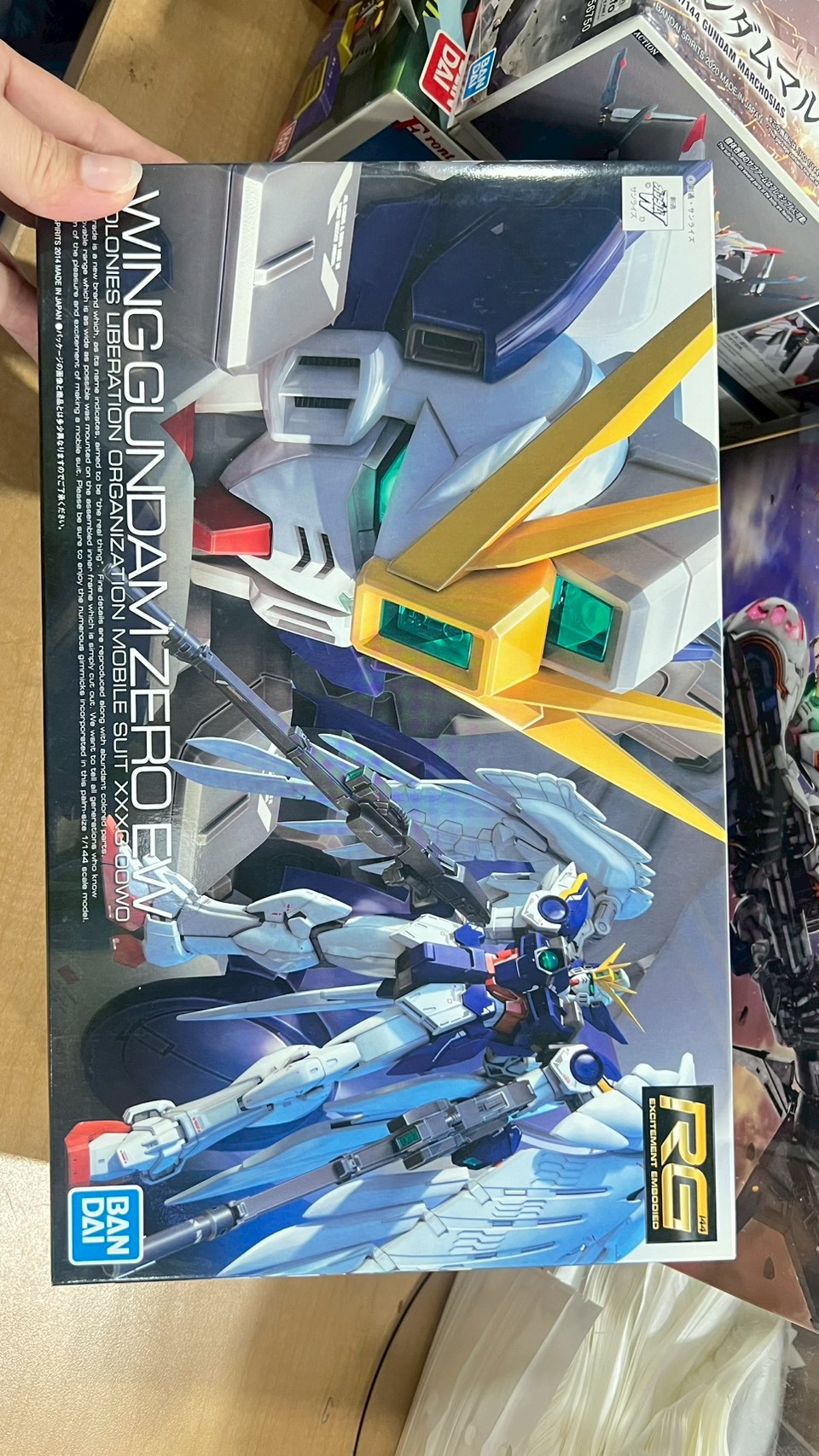 BANDAI RG XXXG 00W0 Wing Gundam Zero EW