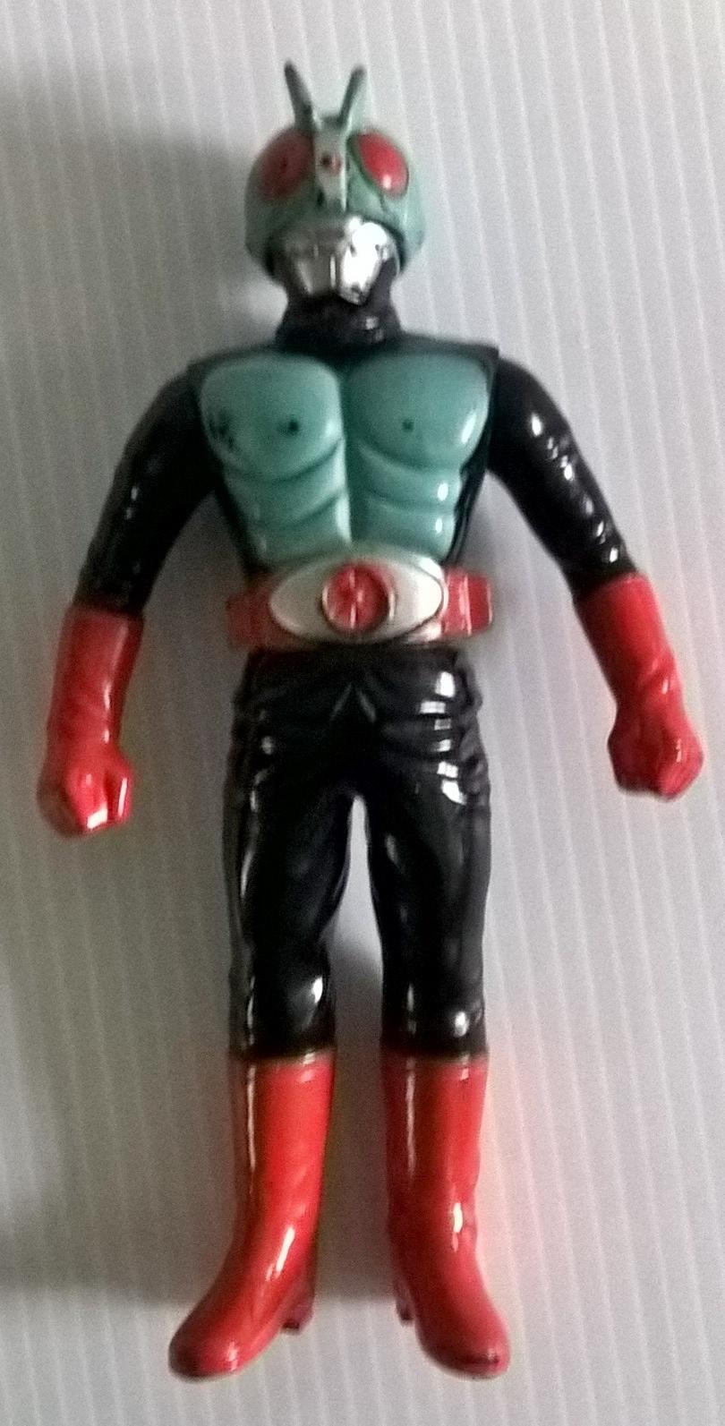 ของสะสมเก่า ซอฟ 4" มาสไรเดอร์2 โชวะไรเดอร์ ขนาดประมาณ 12 cm.