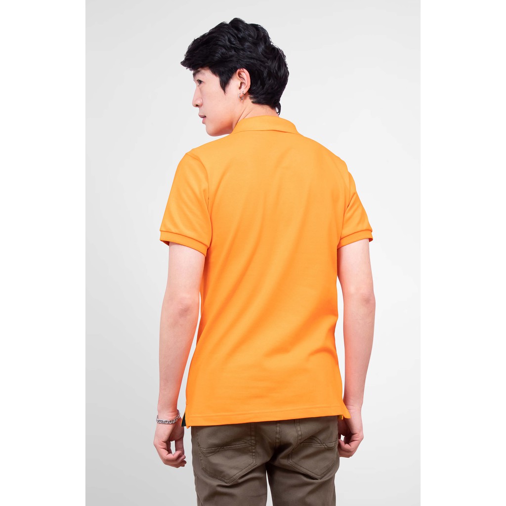 No Problem Noproblem ยอดขาย No.1 รับประกัน ไม่ย้วย ไม่ยืด ผ้านุ่ม เสื้อโปโล ชาย สีส้มซองเจีย