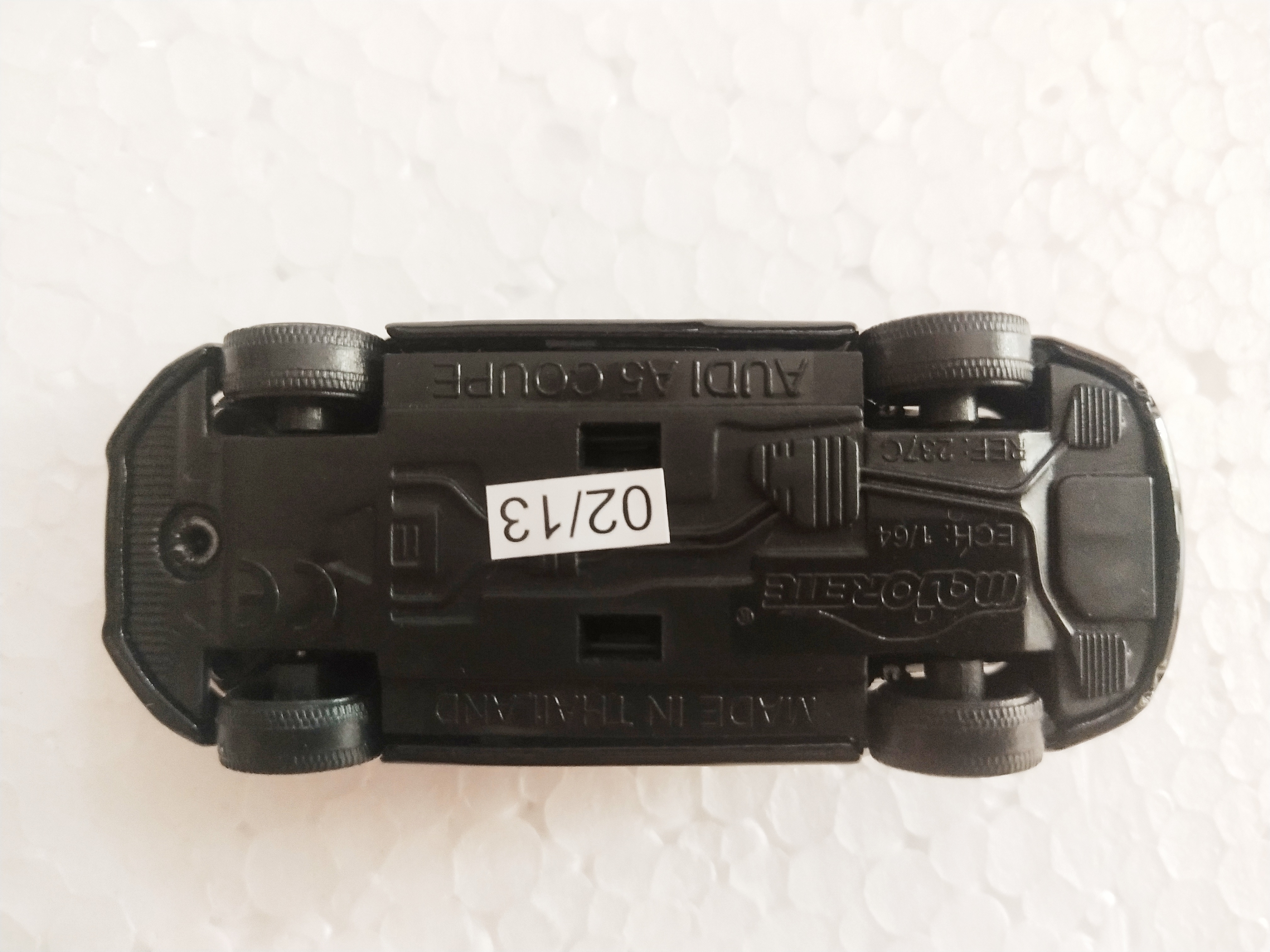 โมเดลรถเหล็ก ออดี้ Audie Die cast ,Majorette สีดำ เปิดประตูได้ มือ2 สภาพใหม่