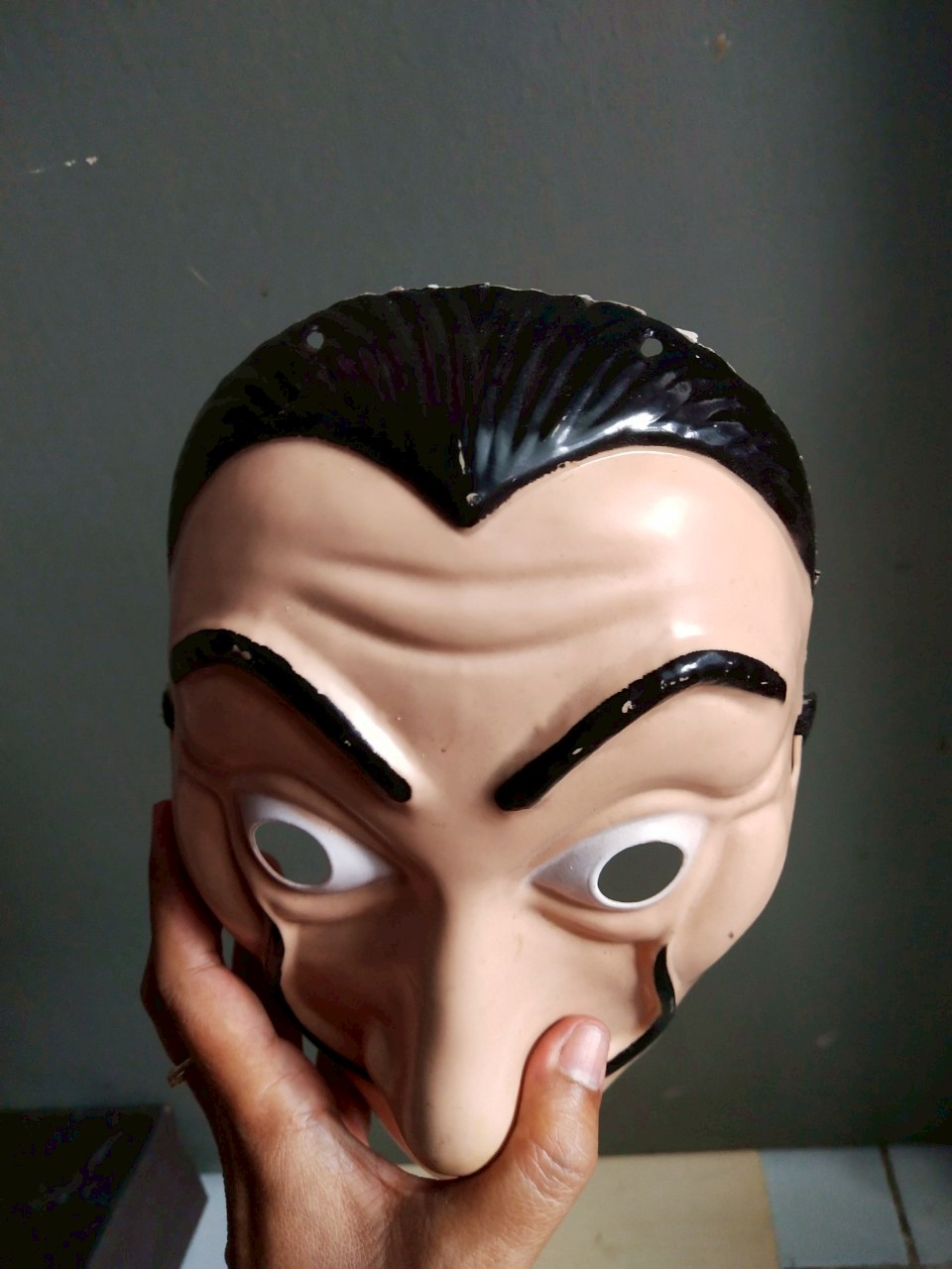 มีหลายภาพ หน้ากากผู้ใหญ่มือ2 หน้าคน