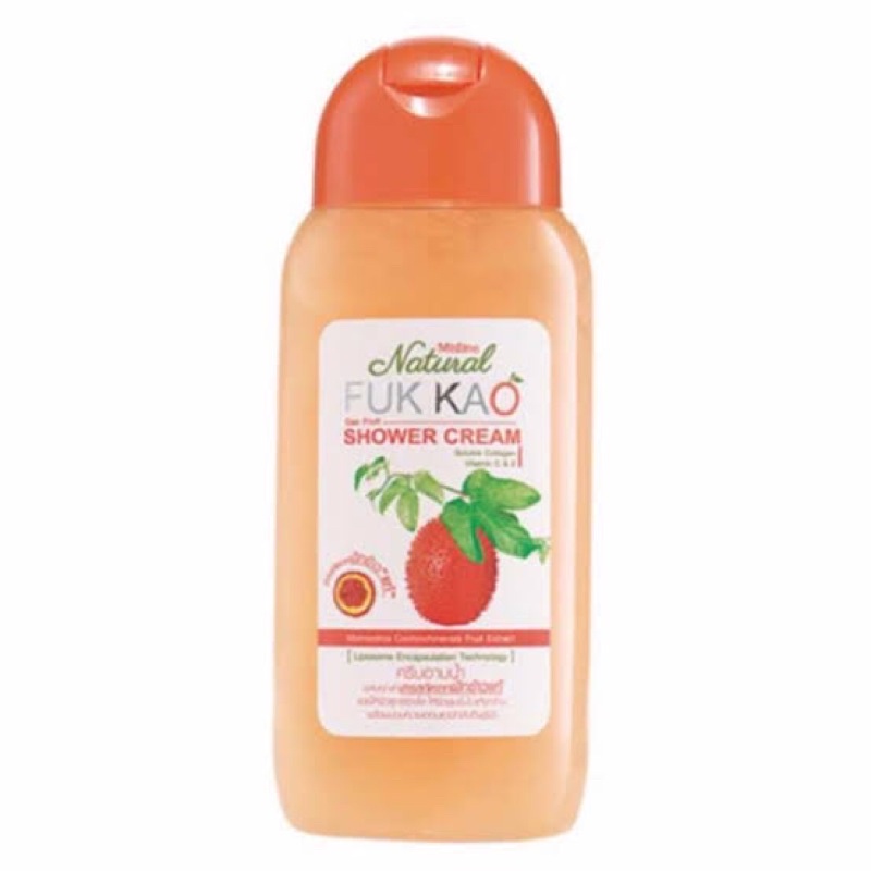 1 PV. มิสทิน เนเชอรัล ครีมอาบ น้ำฟักข้าว ขนาด 200 มล. Mistine Natural Fuk Kao Shower Cream 200ml.
