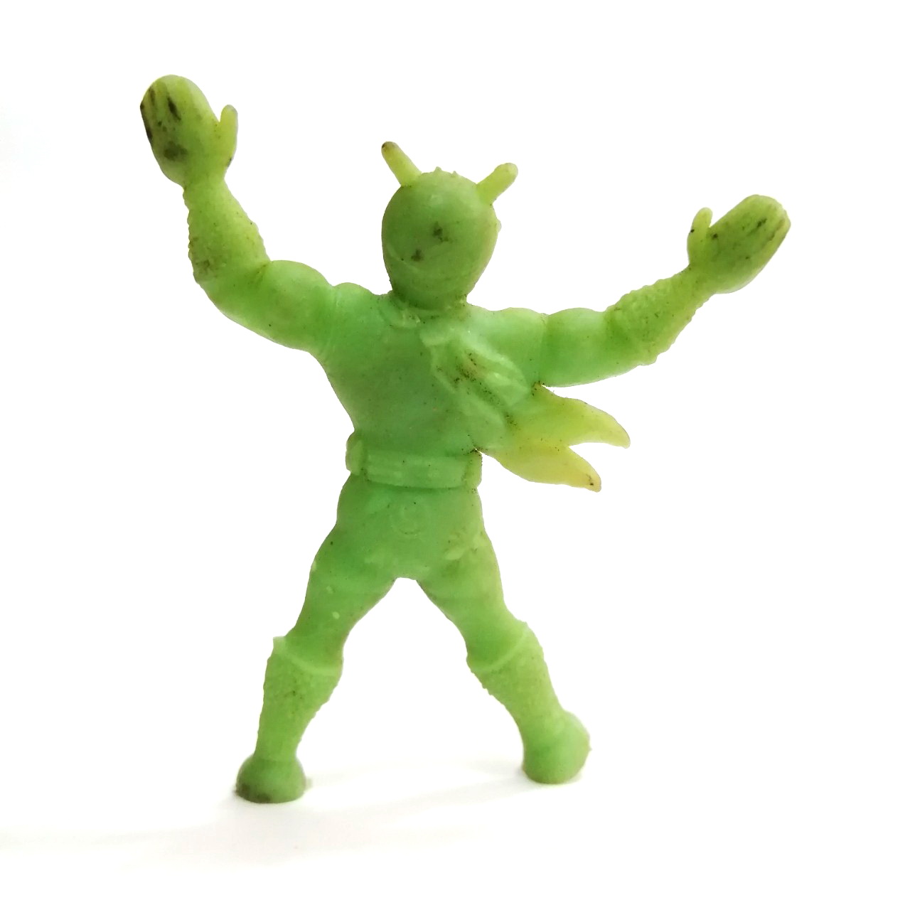 ตุ๊กตุ่นแอ๊นท์ ไอ้มดแดง ไรเดอร์1 ขนาด 2 นิ้ว ตามรูป ตัวยางขุ่น สีเขียว