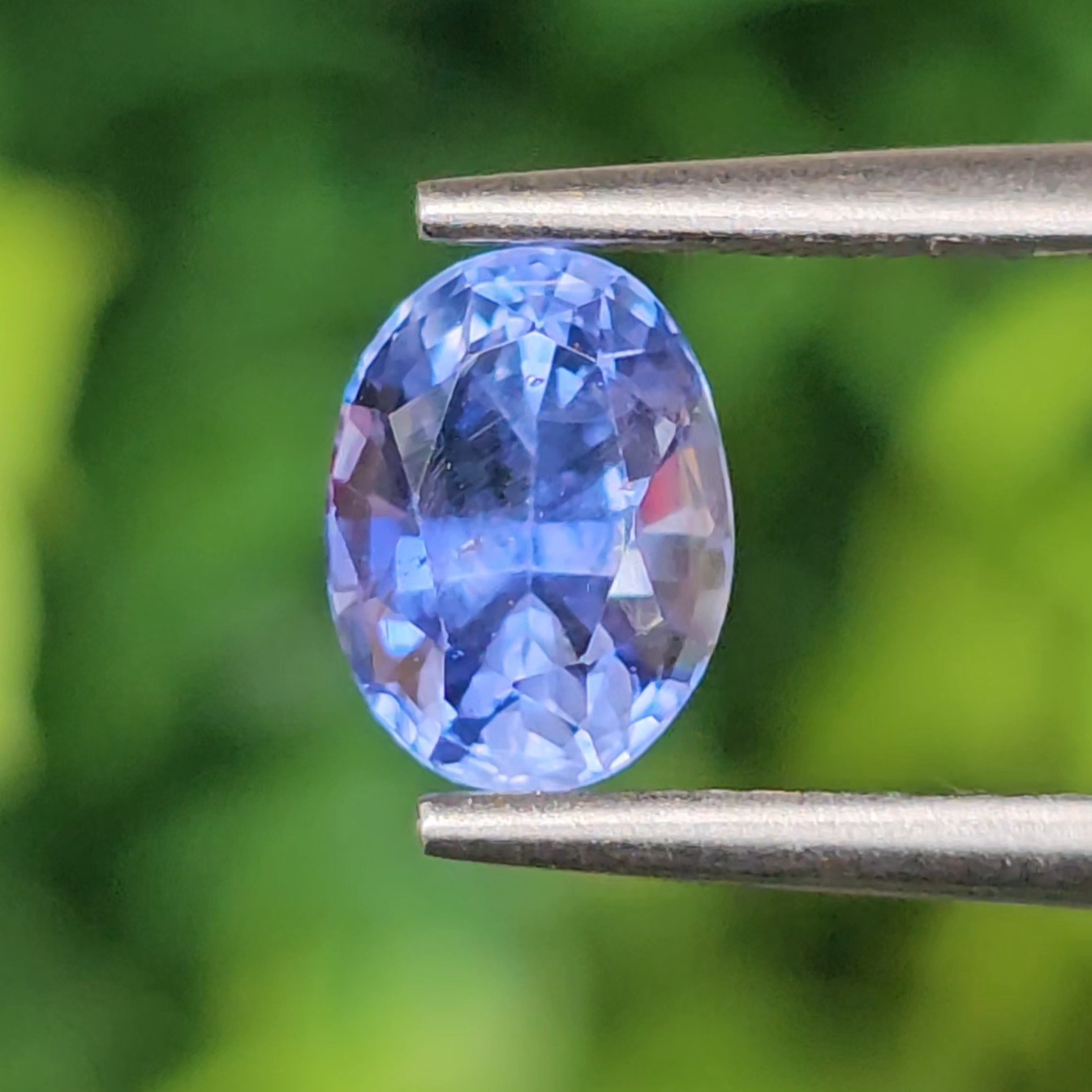 พลอย ไพลิน blue sapphire 1.44 กะรัต (Cts.) พลอยแท้ อัญมณีมงคลประจําวันเกิด เครื่องประดับพลอย