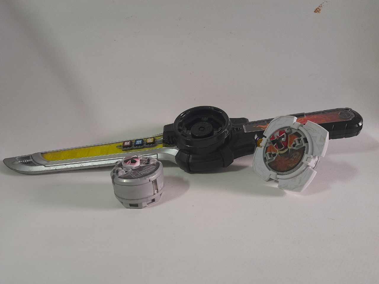 มีหลายภาพ ดาบจากขบวนการนินนินเจอร์ **ไม่เช็คระบบ ไม่มีฝารังถ่าน ของมีตามภาพ