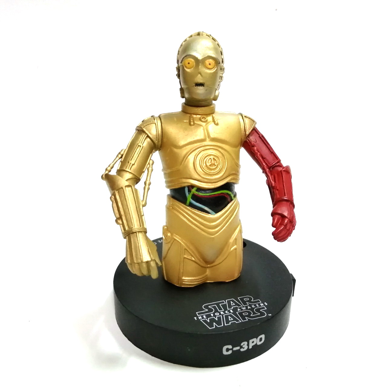 ท๊อปเปอร์ C3PO จาก สตาร์วอส์ EP.7 THE FORCE AWAKENS จาก Major Cineplex Exclusive Collection ขนาดตามรูป แขนขยับได้ สภาพดี