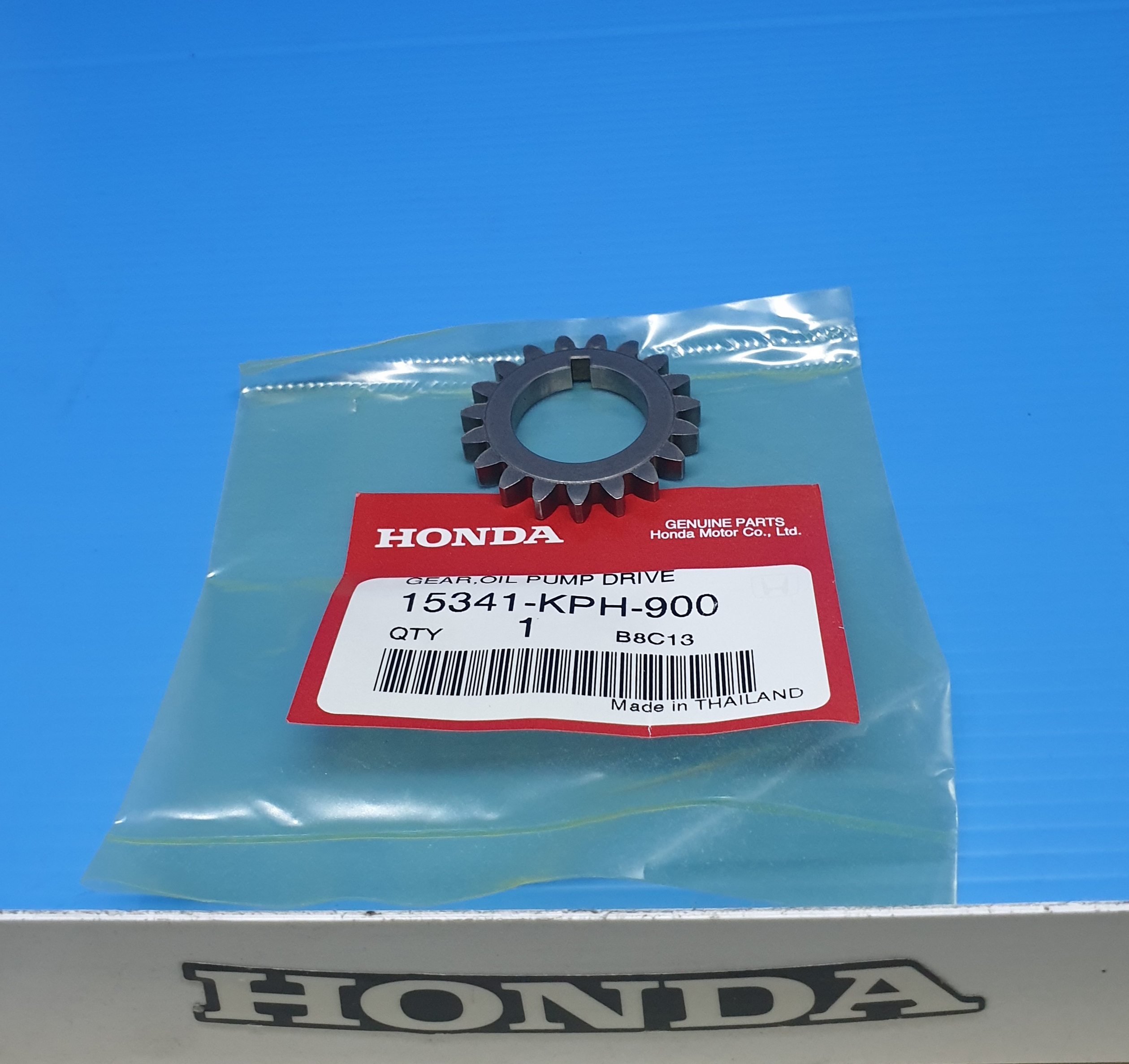 เฟืองขับปั๊มน้ำมันเครื่อง เวฟ125D,S,T,C/เวฟ125ไอ(ปี12-18)/ดรีม125