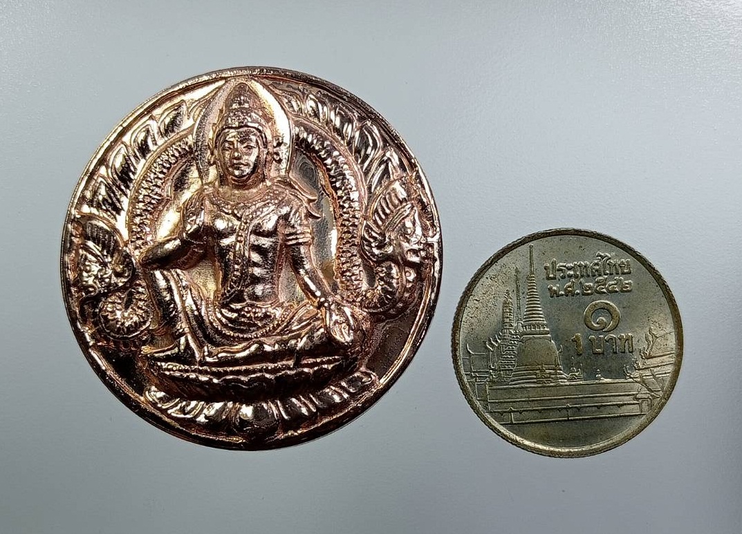 ก908 จตุคามรามเทพ วัดพระมหาธาตุวรมหาวิหาร จ.นครศรีธรรมราช ปี2550 รุ่นศาลหลวงบารมีต้นไทรศักดิ์สิทธิ์