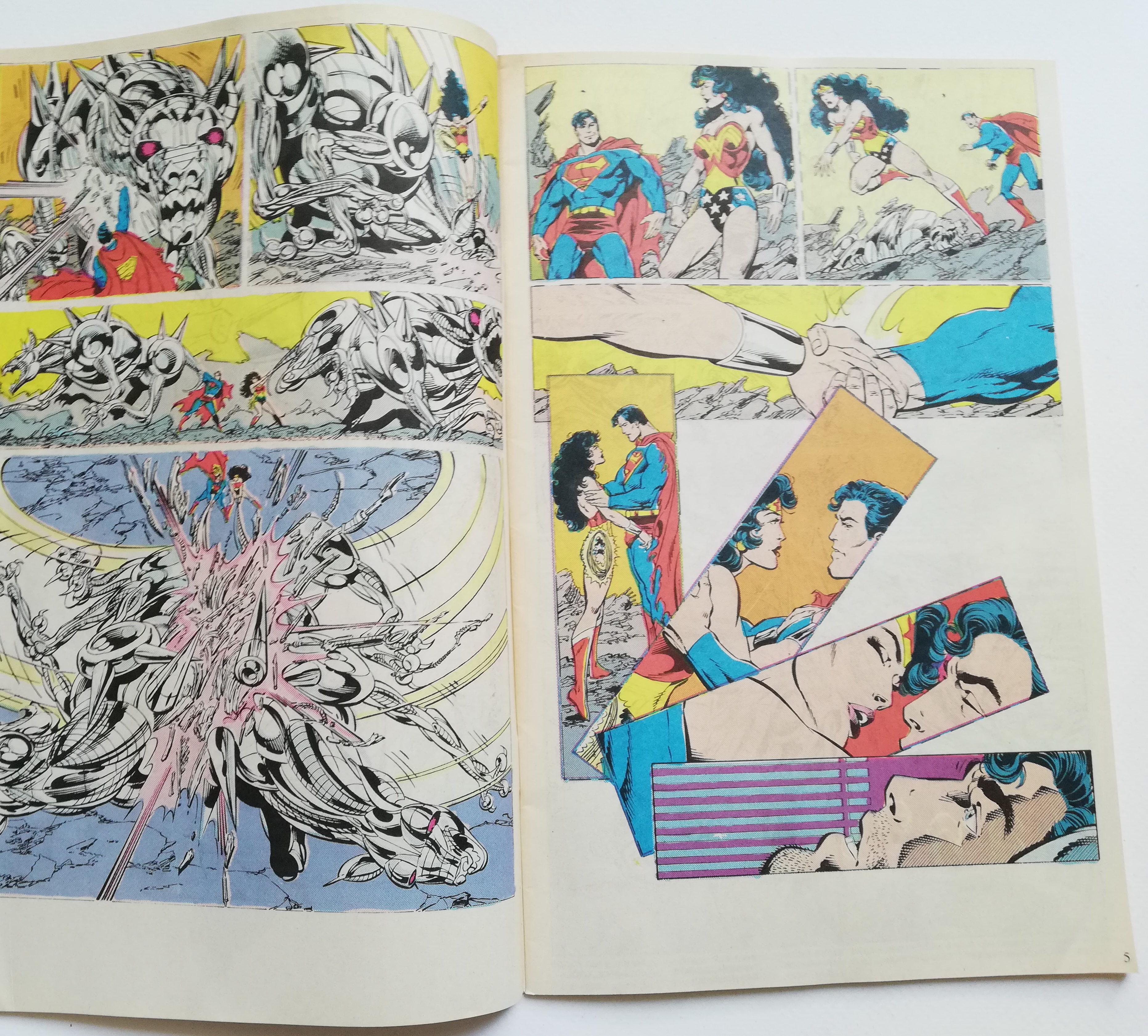 หนังสือการ์ตูน DC comics การ์ตูนภาษาไทย-อังกฤษ ซุปเปอร์แมน SUPERMAN ฉบับที่ 21 ตอน มัมมี่คืนชีพ THE MUMMY STRIKES! โดย JOHN BYRNE & KARL KESEL จาก เนชั่นคอมิคส์