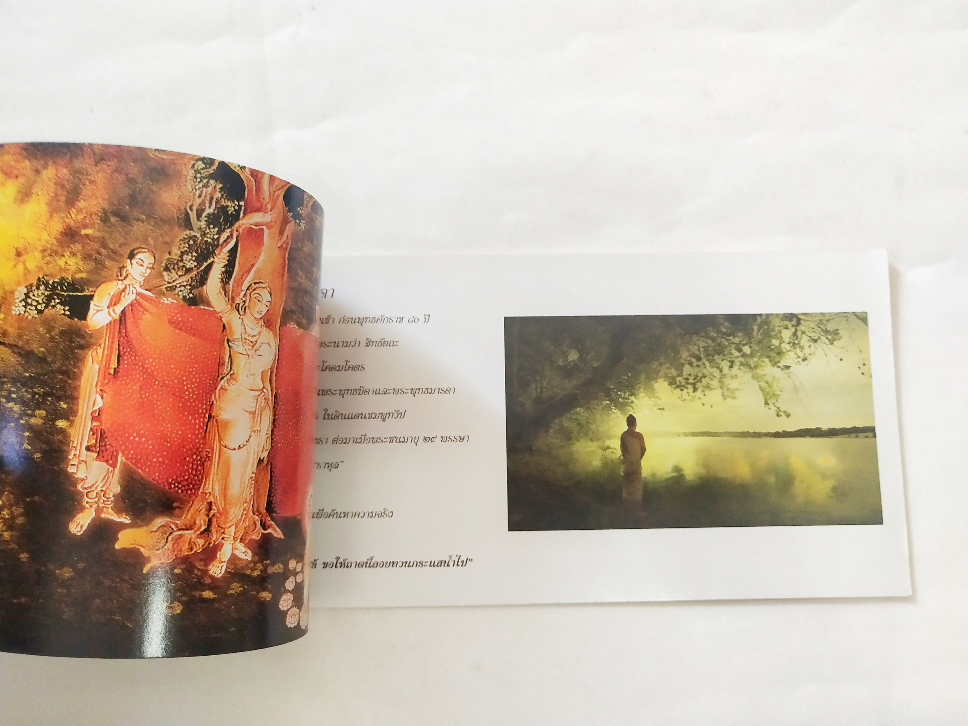 หนังสือภาพสวยเล่มยาว พระพุทธเจ้า เรื่องราวเกี่ยวกับพระศาสดา พร้อมภาพสีทั้งเล่ม