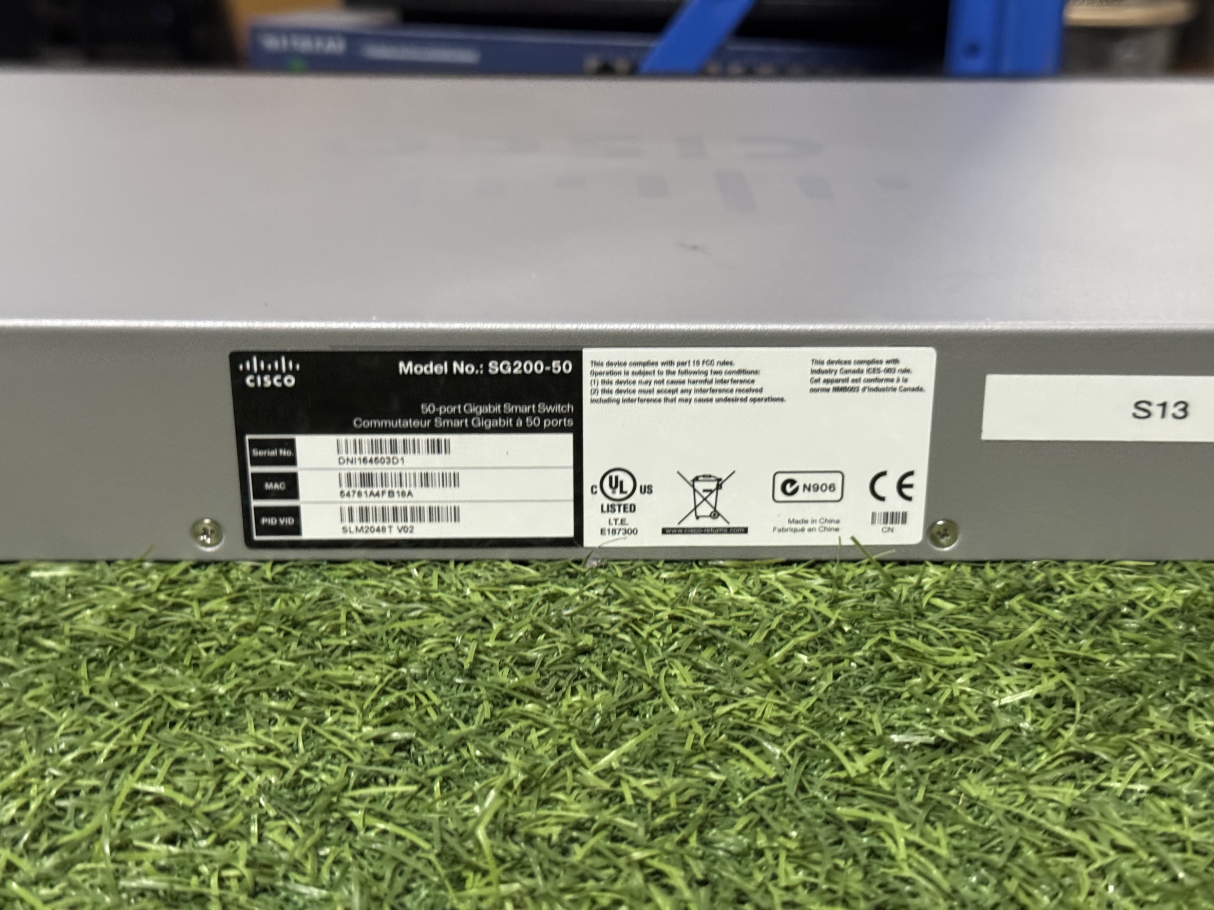 Switch Cisco SG200-50 50Port