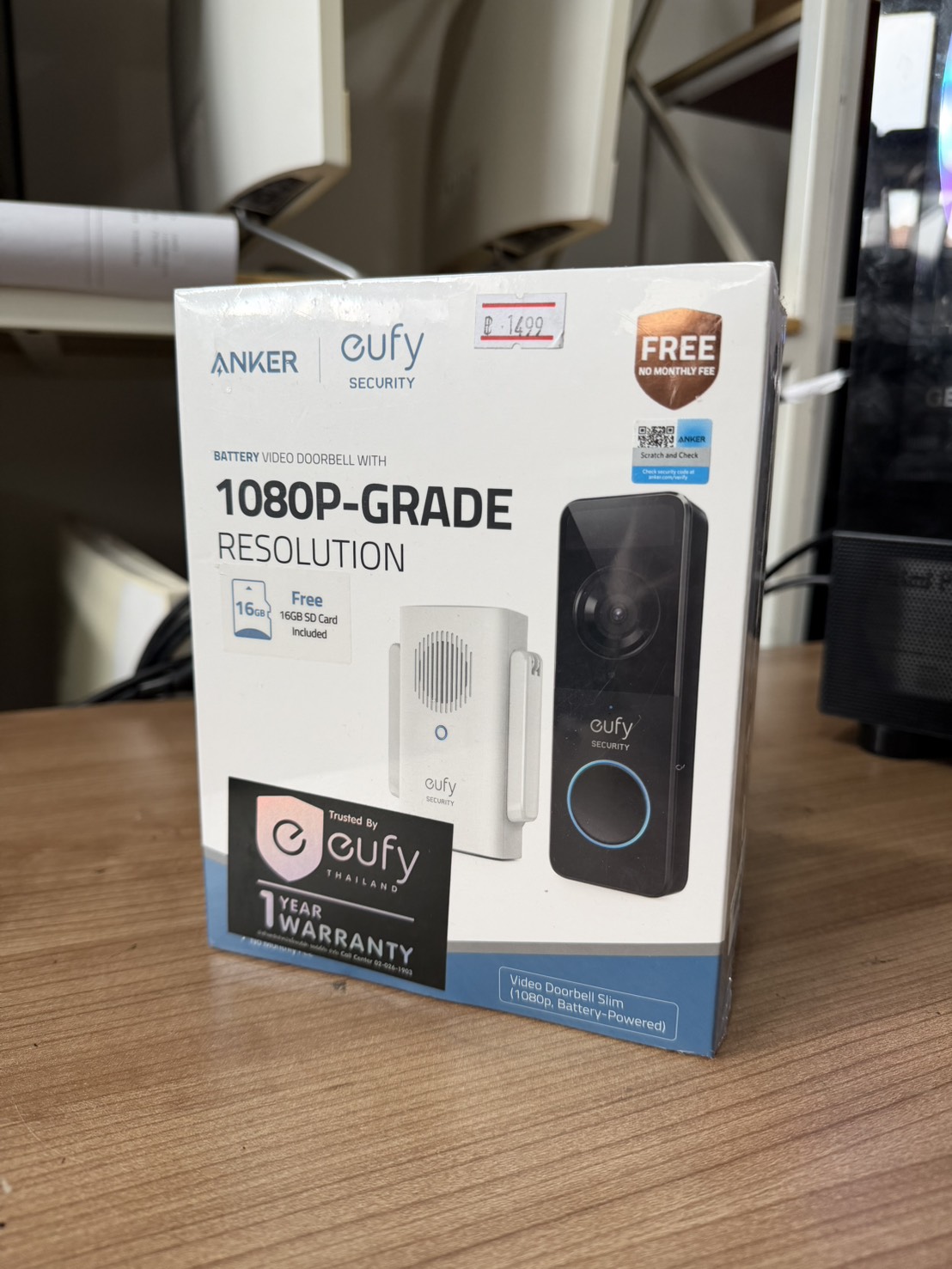 Anker eufy 1080p Wireless Video Doorbell