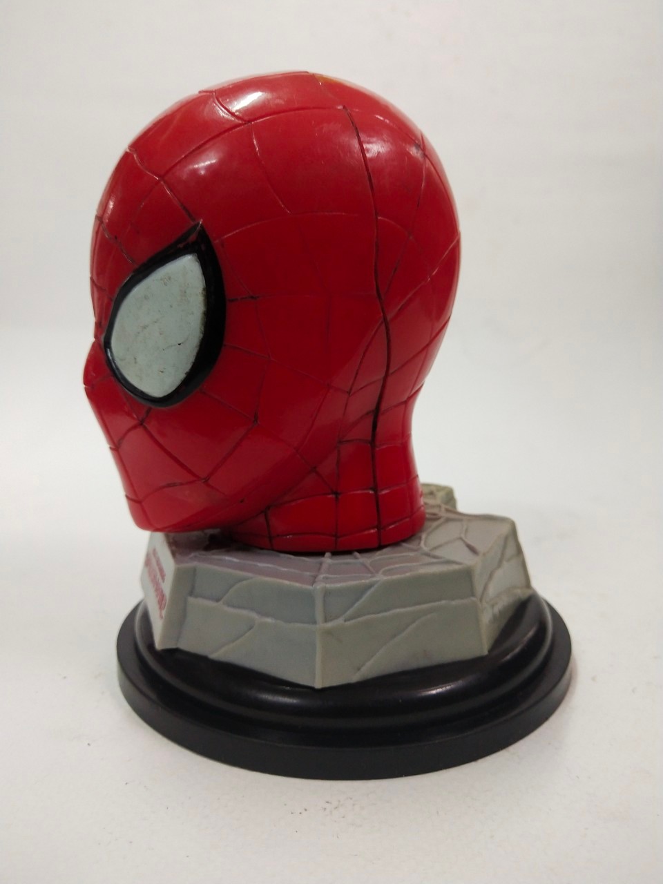 ท๊อปเปอร์แก้วน้ำสไปเดอร์แมน Spider man จากEGV ขนาดตามรูป มือสอง *** มีตำหนิ ตามภาพ