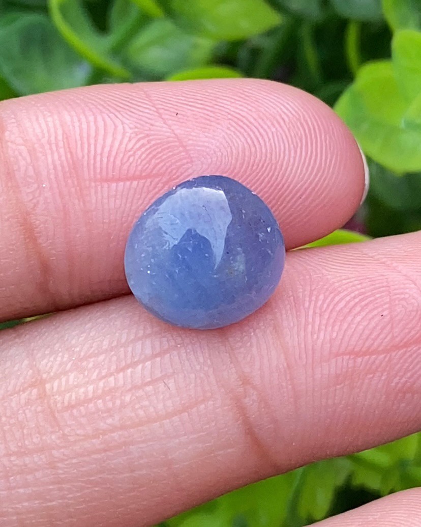 พลอย ไพลิน Blue Sapphire ดิบ (Unheated) พลอยแท้ อัญมณีมงคลประจําวันเกิด เครื่องประดับพลอย
