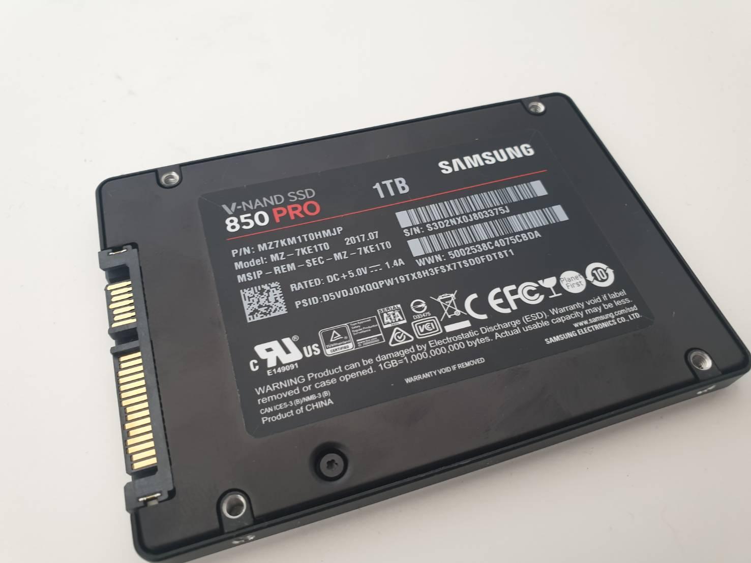 1 TB SSD Samsung 850 EVO