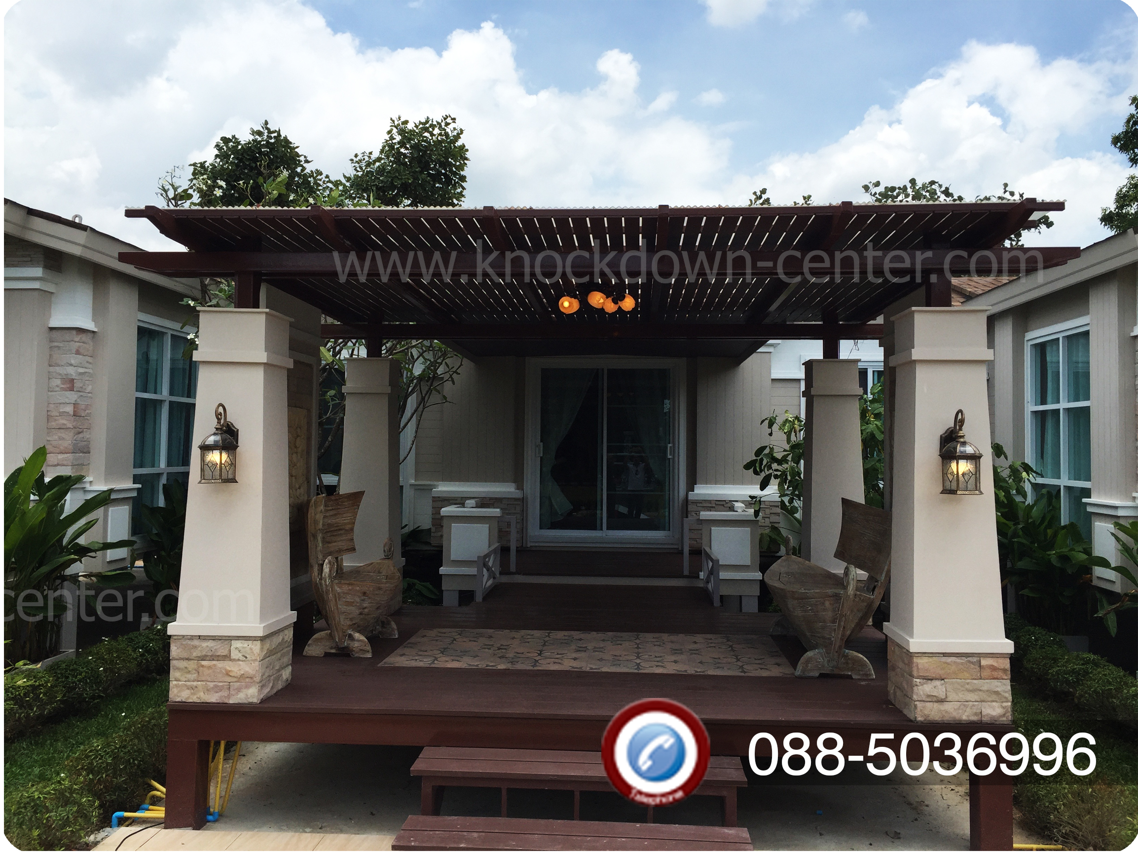 บ้านน็อคดาวน์ บ้านสำเร็จรูป Grand Modern U 0011