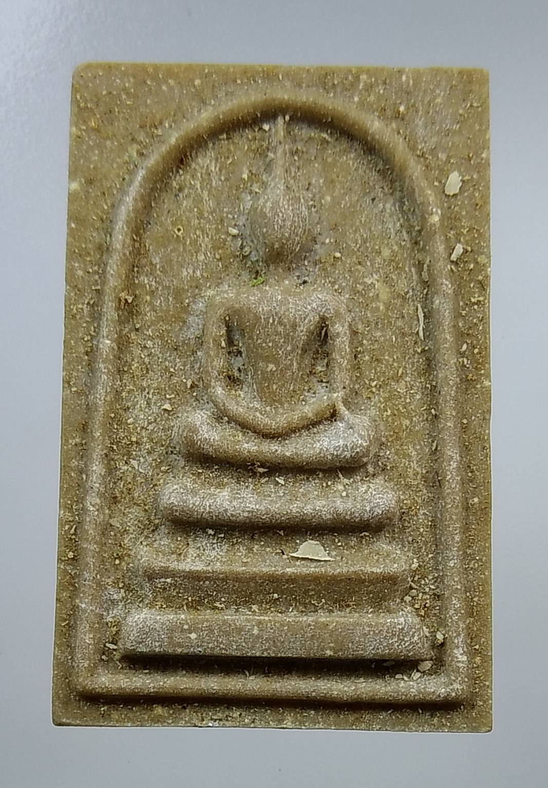 ก070 สมเด็จหลังยันต์เฑาะว์ วัดพระญาติการาม จ.อยุธยา รุ่นไตรมาส ปี2543