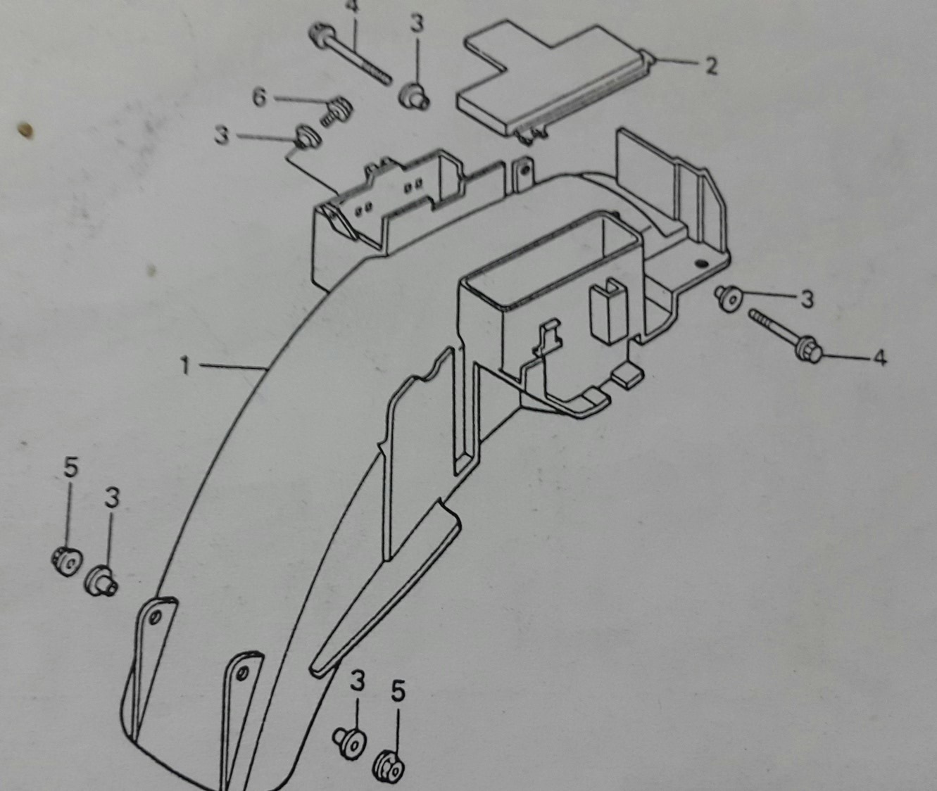 ฝาครอบกล่องเครื่องมือ ดรีมC100P