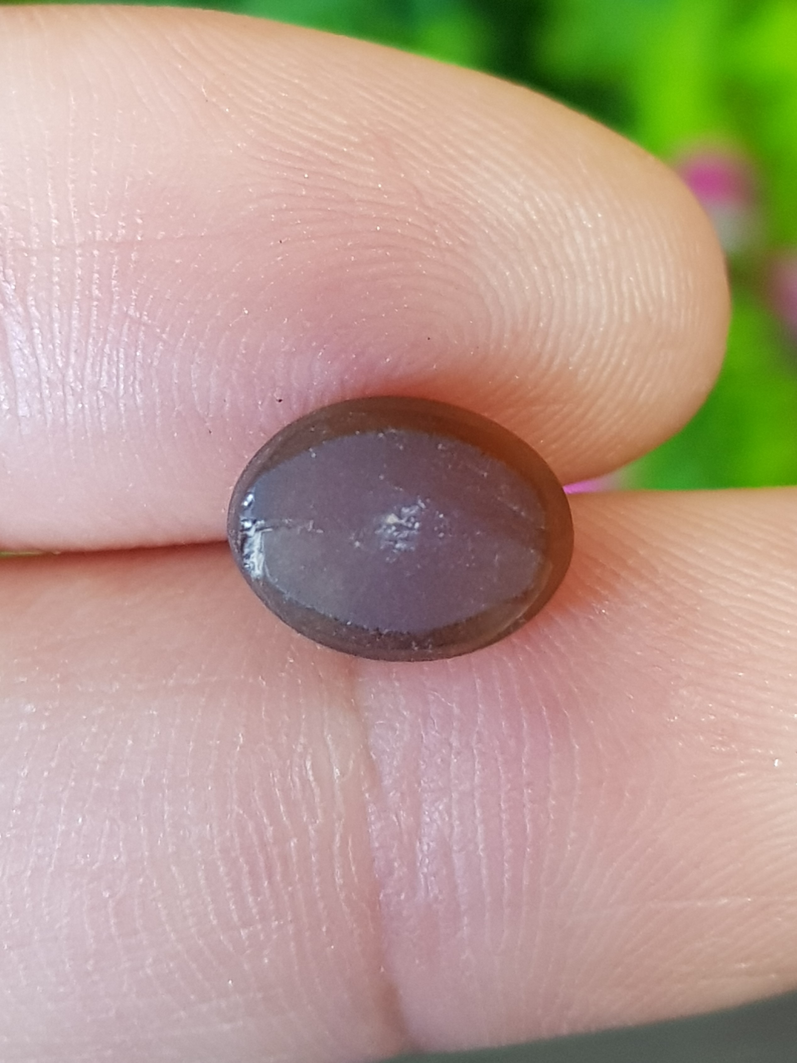 พลอย ตาแมว อะพาไทต์ Cat eye Apatite 4.35 กะรัต (Cts.) พลอยแท้ อัญมณีมงคลประจําวันเกิด เครื่องประดับพลอย