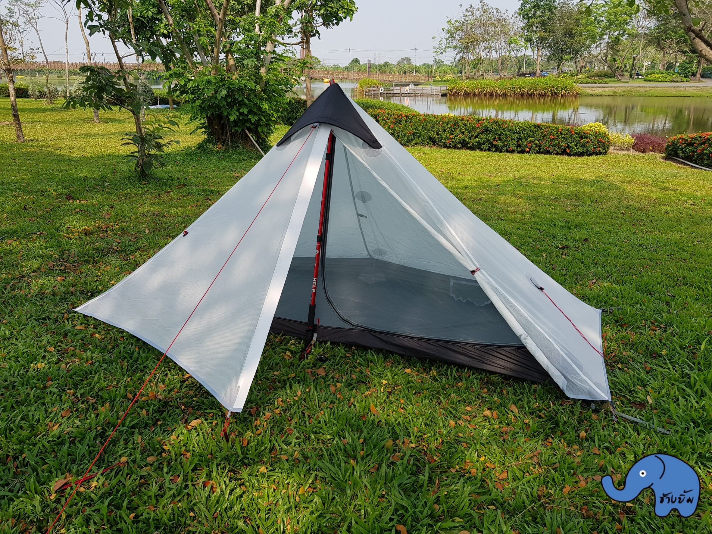 3F UL Gear Lanshan 1 Ultralight Tent สำหรับ 1 คน